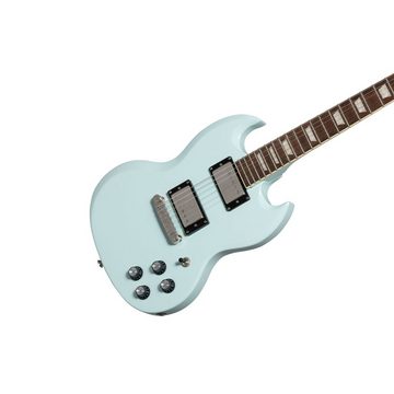 Epiphone E-Gitarre, Power Players SG Set Ice Blue - Double Cut Modelle