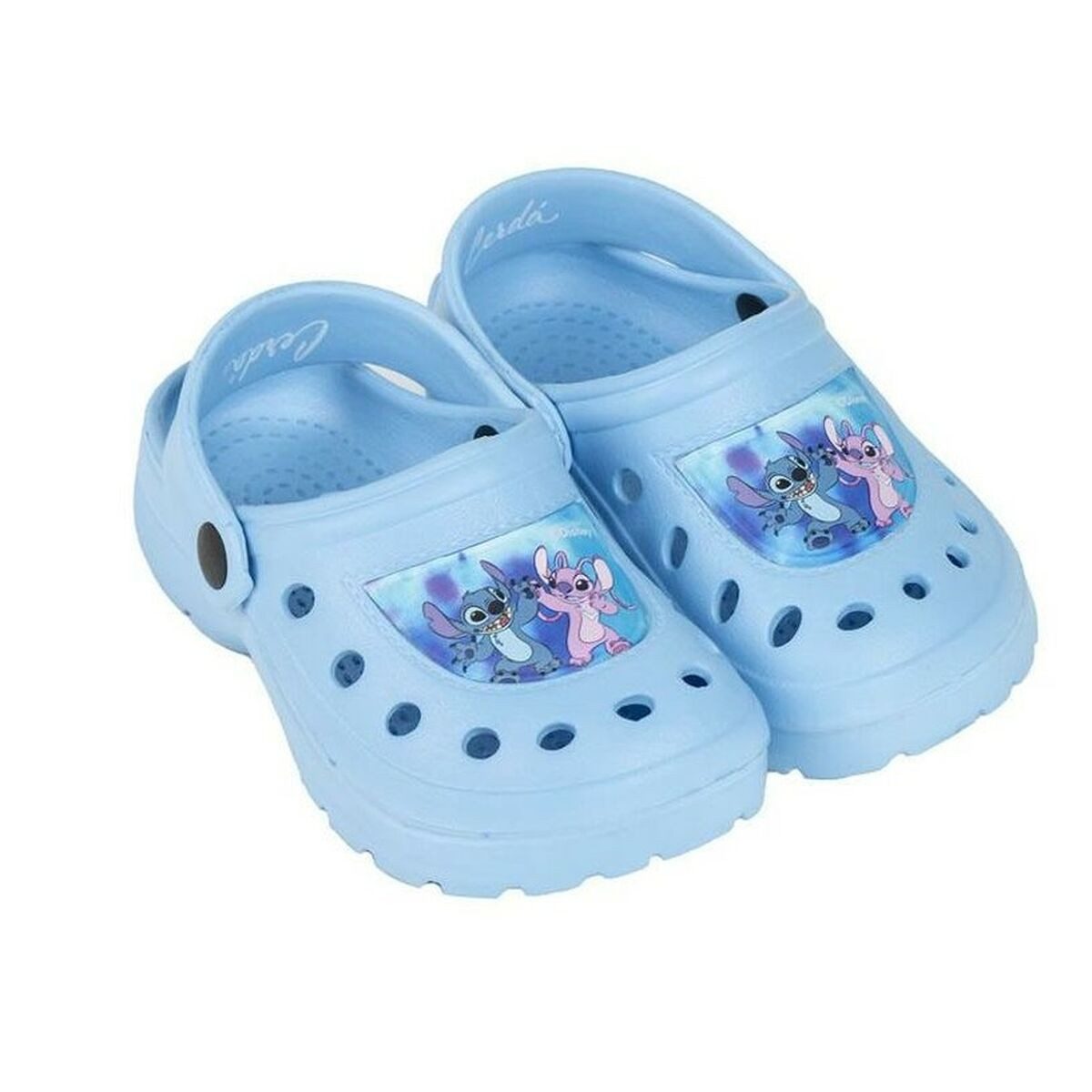 Stitch Clog Strandclogs Stitch Hellblau