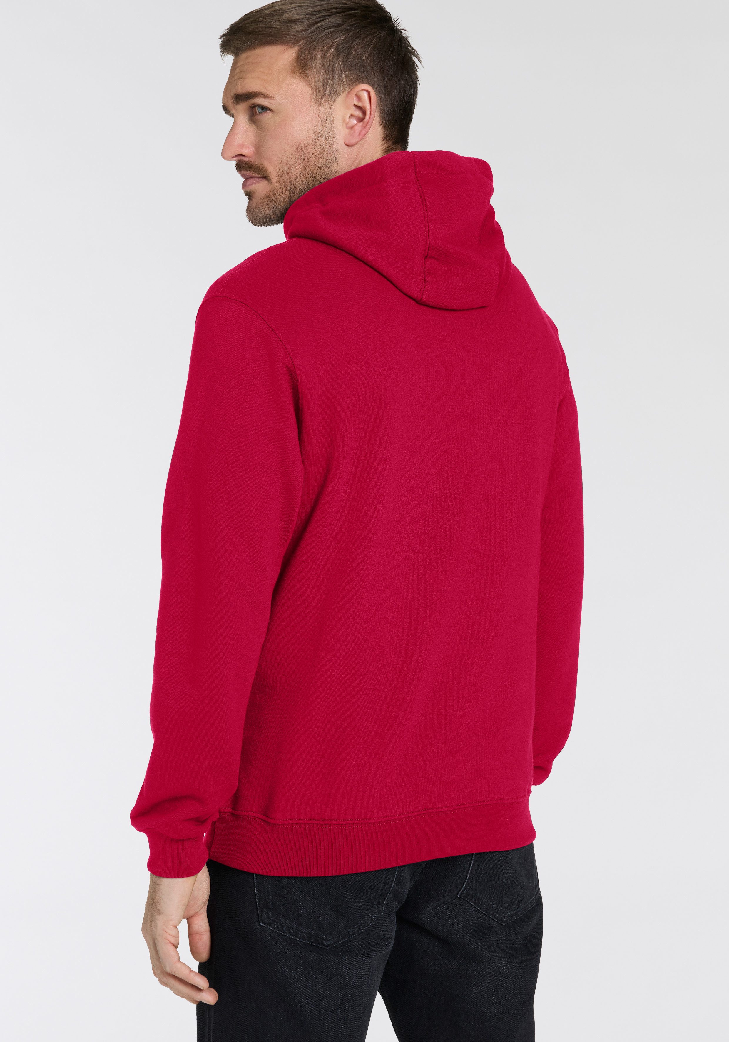 Vans Kapuzensweatshirt VANS CLASSIC PULLOVER mit großem Logoprint, Langarm-Design