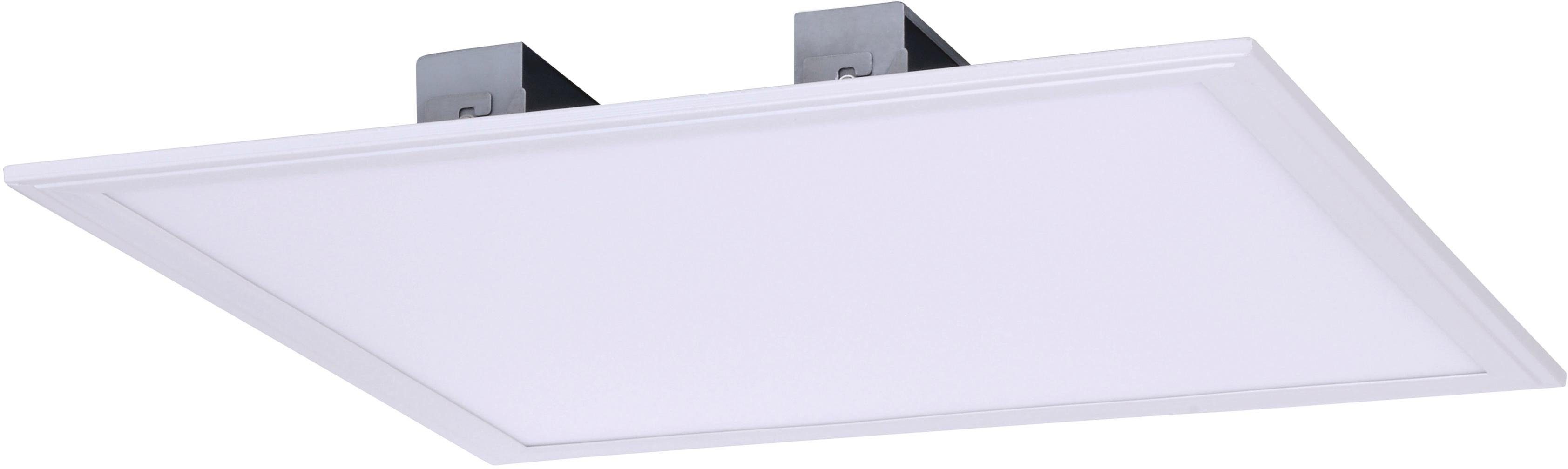 näve LED Panel PANEL, LED fest integriert, Neutralweiß, LED Aufbaupanel, incl. Treiber, Energieeffizienz: F, weiß | Panels