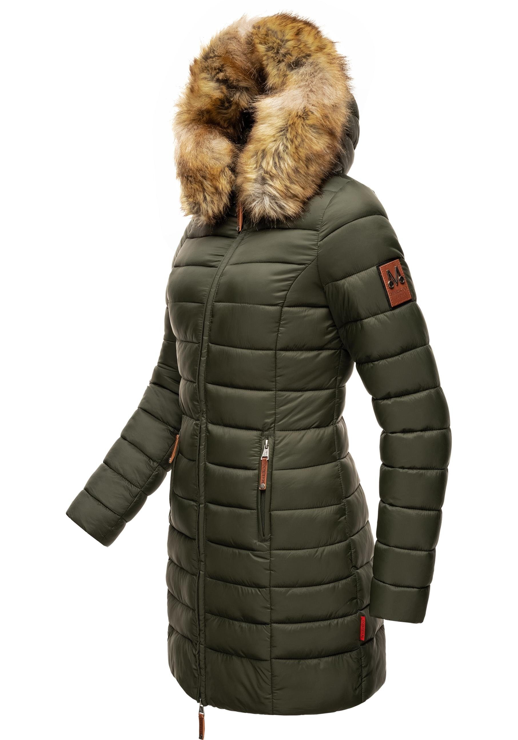 Marikoo Steppmantel Rose-Stepp zeitloser Winterparka mit günstig online kaufen