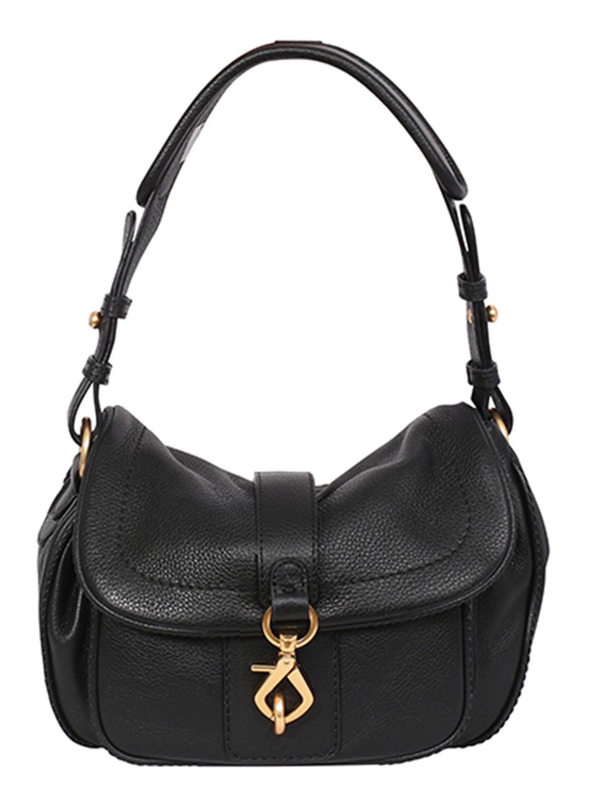 Abro Schultertasche Star Saddle Shoulderbag, aus echtem Leder