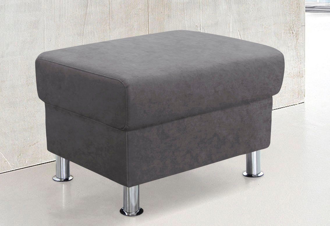 TRENDMANUFAKTUR Hocker Rondo, Polsterhocker zur Serie, Breite 67 cm, Füße c günstig online kaufen