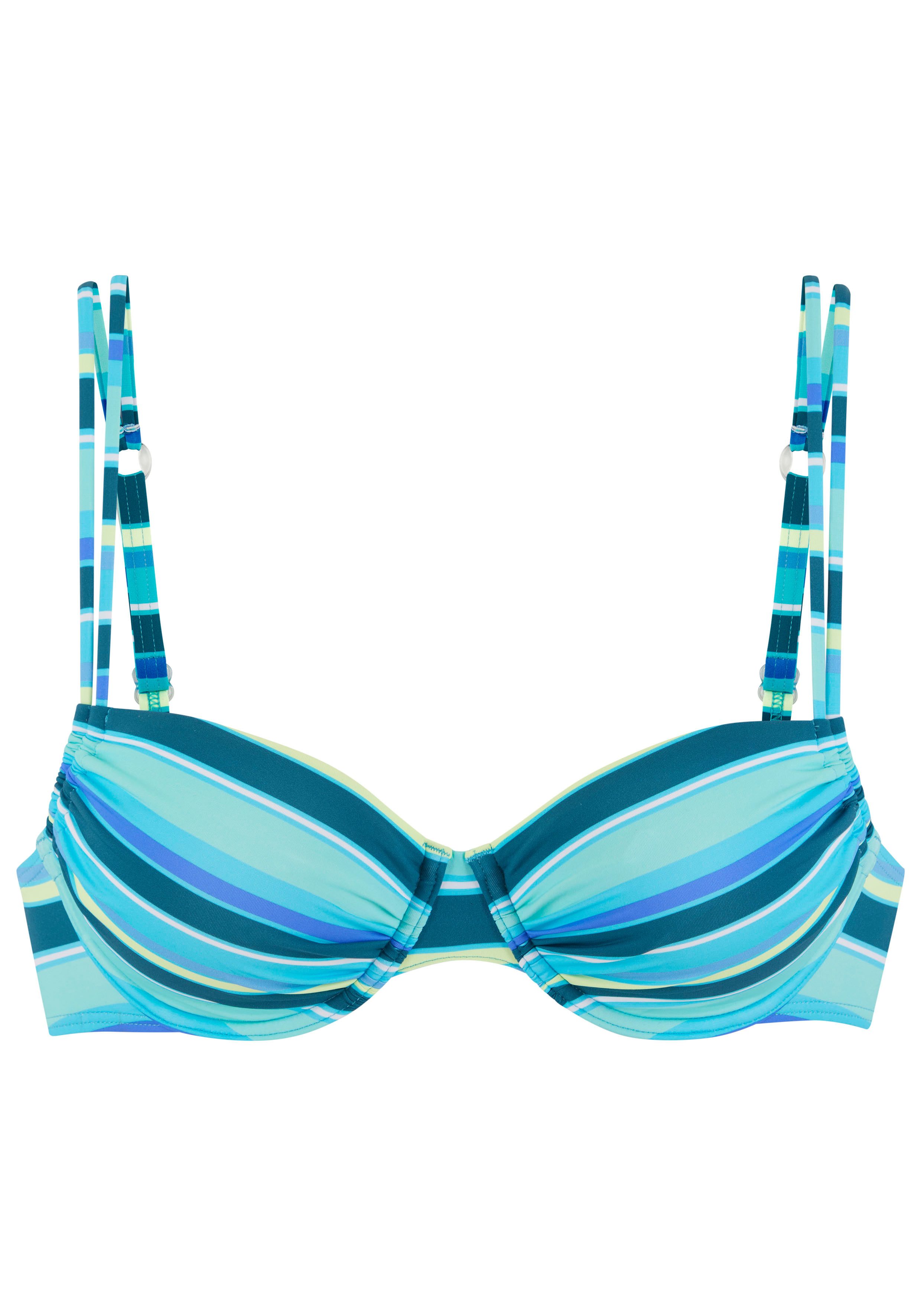 s.Oliver Bügel-Bikini-Top Fun, im trendigen Streifen-Design günstig online kaufen