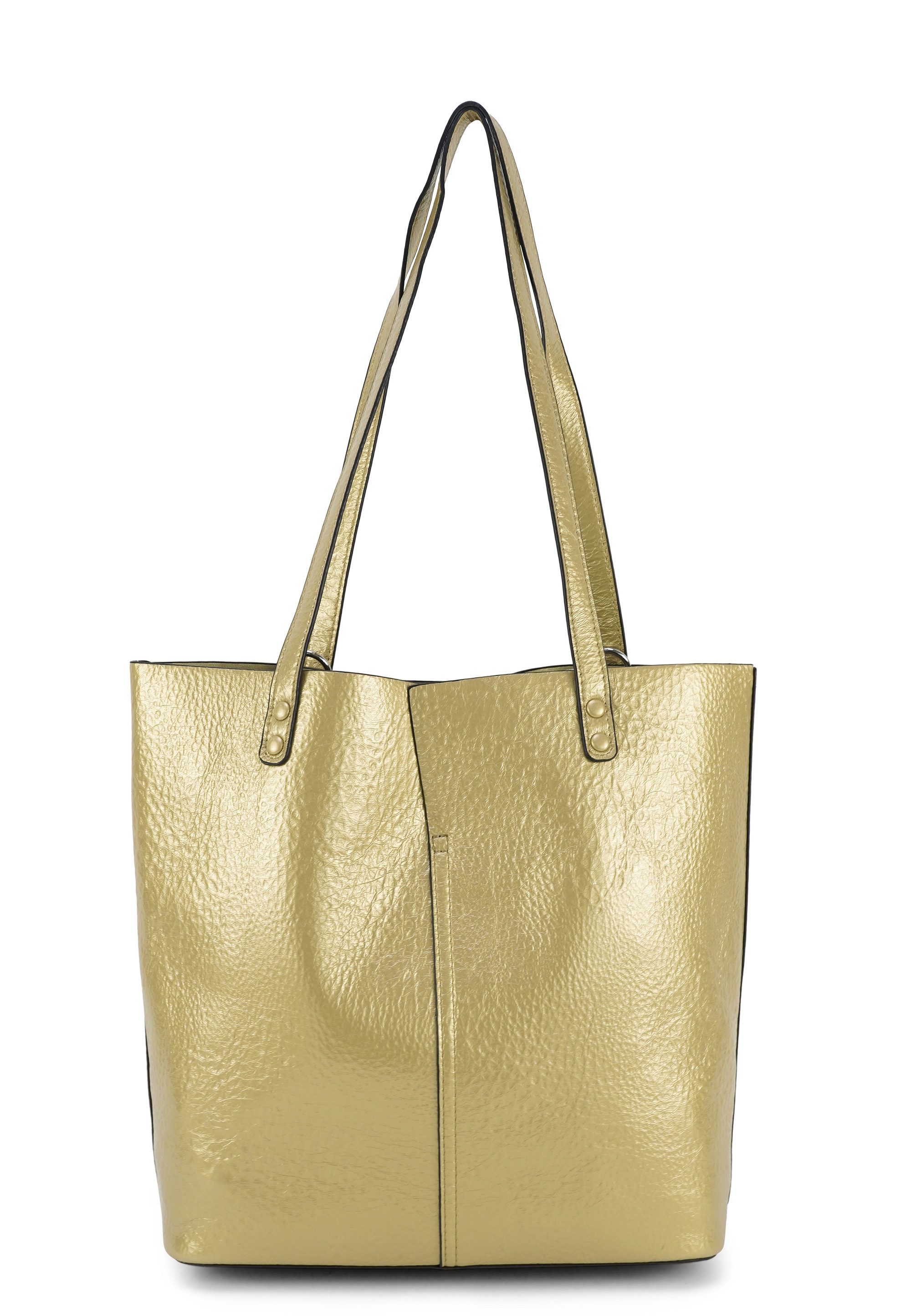 Harpa Henkeltasche CASSIDY, in Lackoptik inklusive Kosmetiktasche