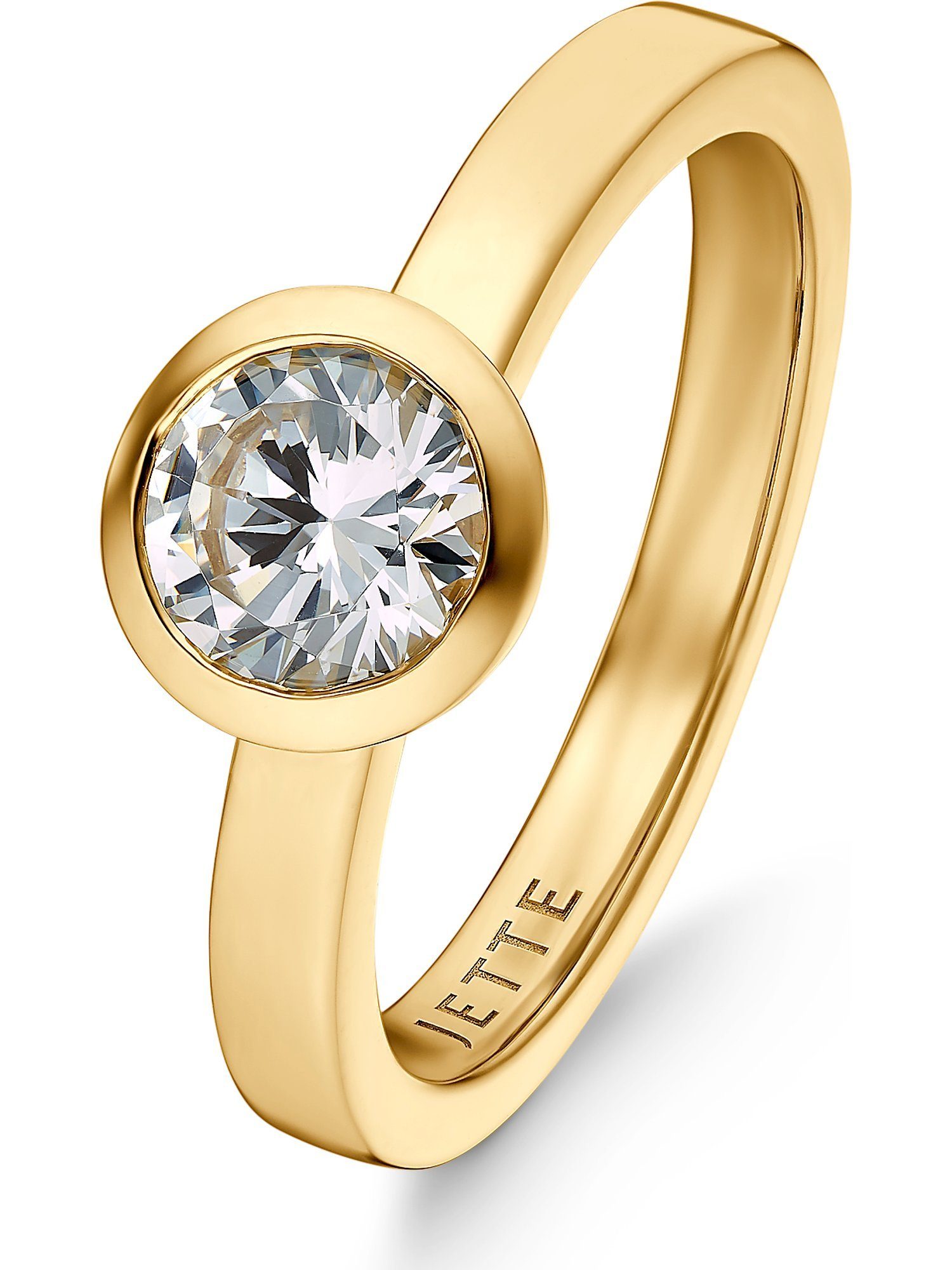JETTE Silberring JETTE Damen-Damenring 1 Farbstein, Zirkonia, synthetisch günstig online kaufen