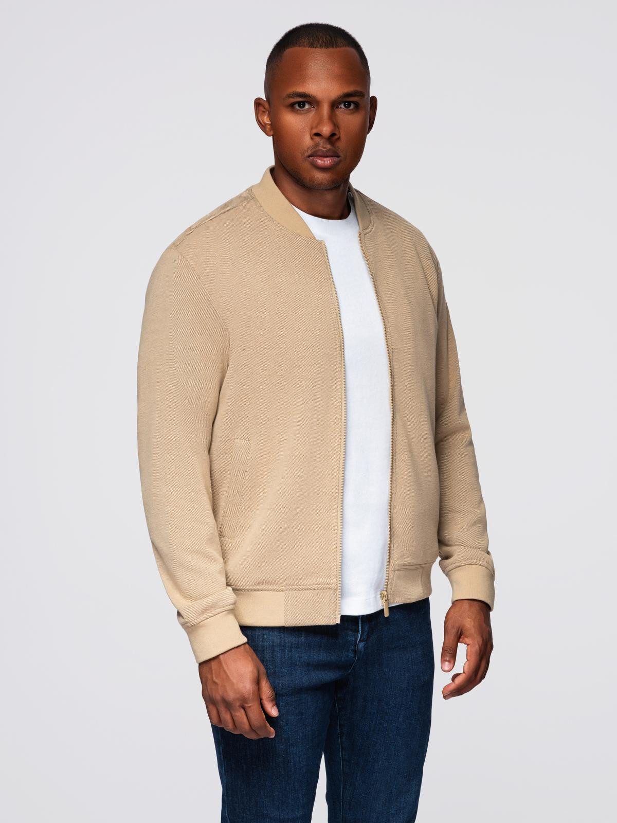 OMBRE Bomberjacke Bomberjacke mit Raglanärmeln