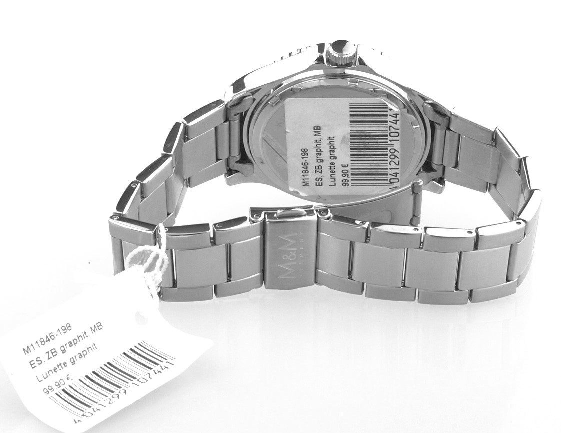 M&M Germany Quarzuhr Herren Uhr M11846-198