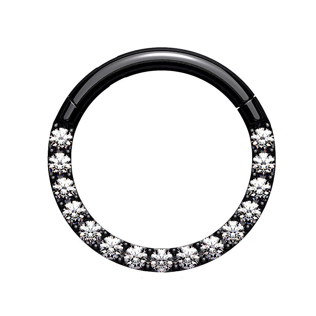 Nasenpiercing Piercing Nase Ohr Segment Ring Scharnier Kristalle
