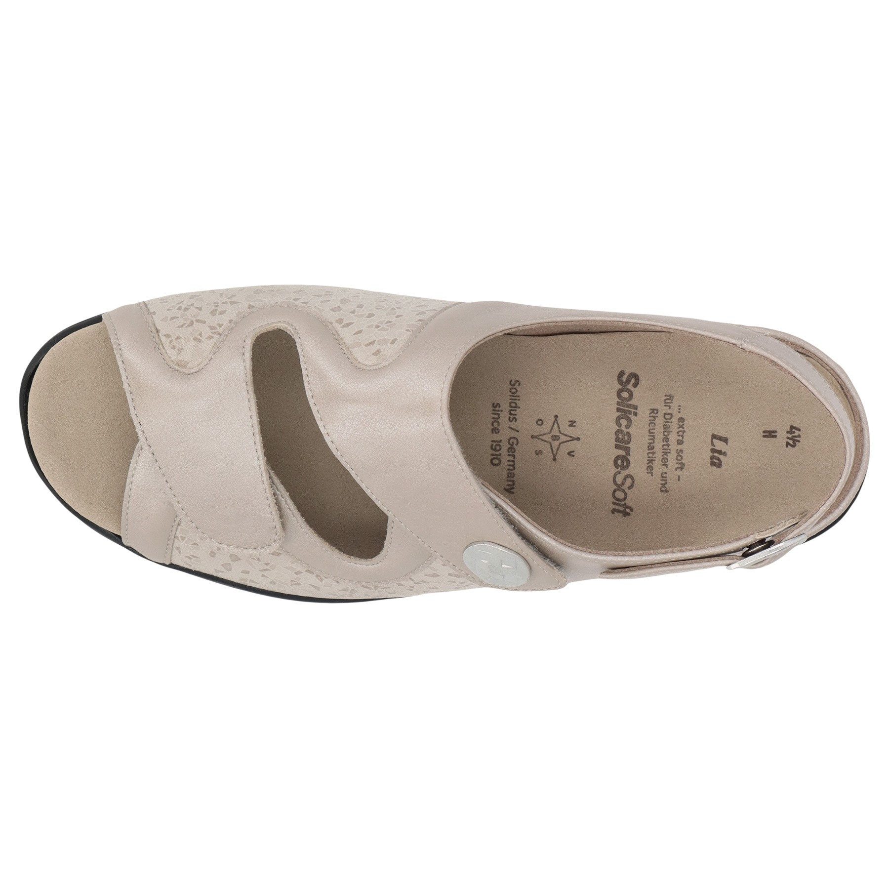 SOLIDUS Solidus Erwachsene Solicare Soft Lia Sandale Leder Sandalette