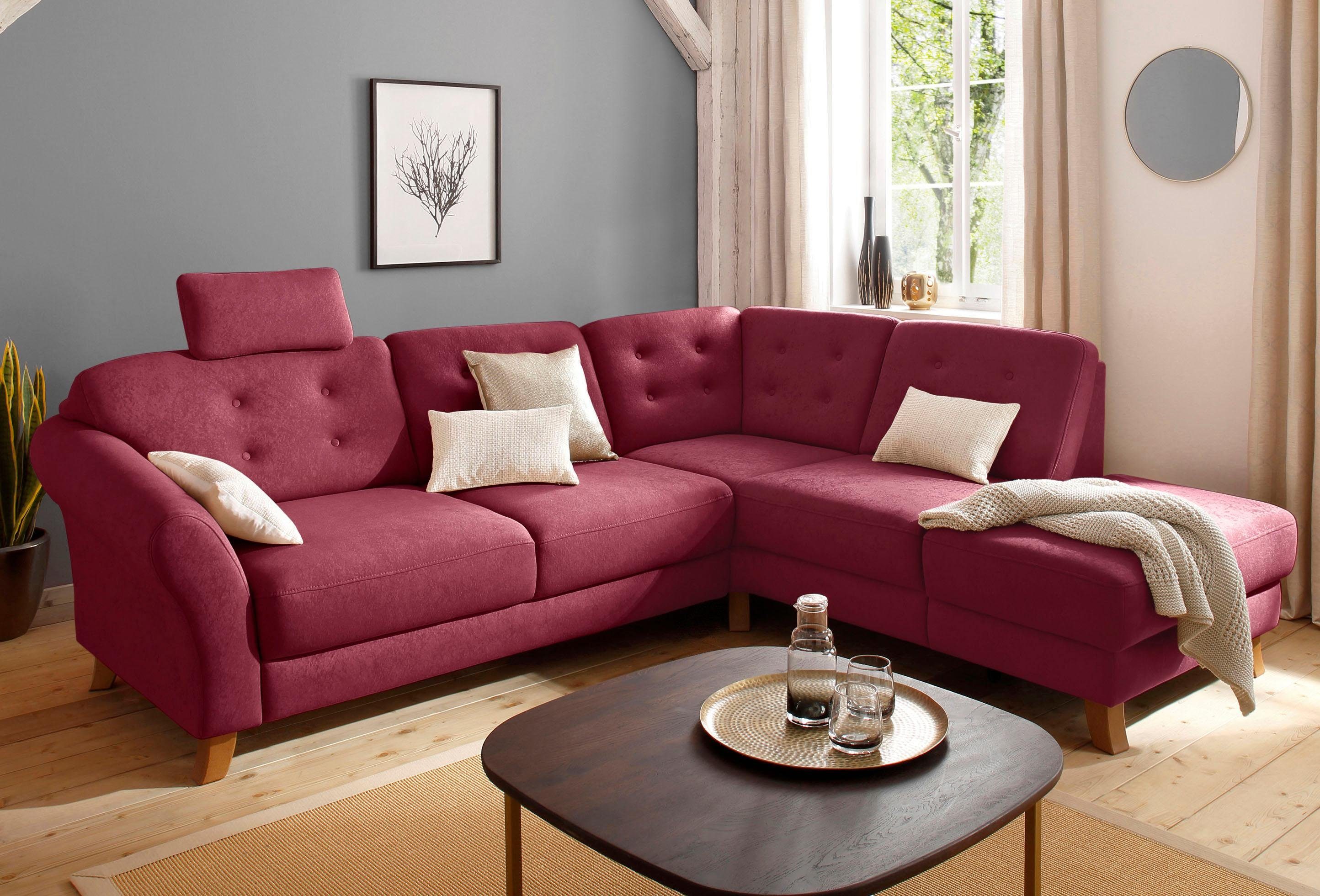 Home affaire Ecksofa Trondheim L-Form, mit günstig online kaufen
