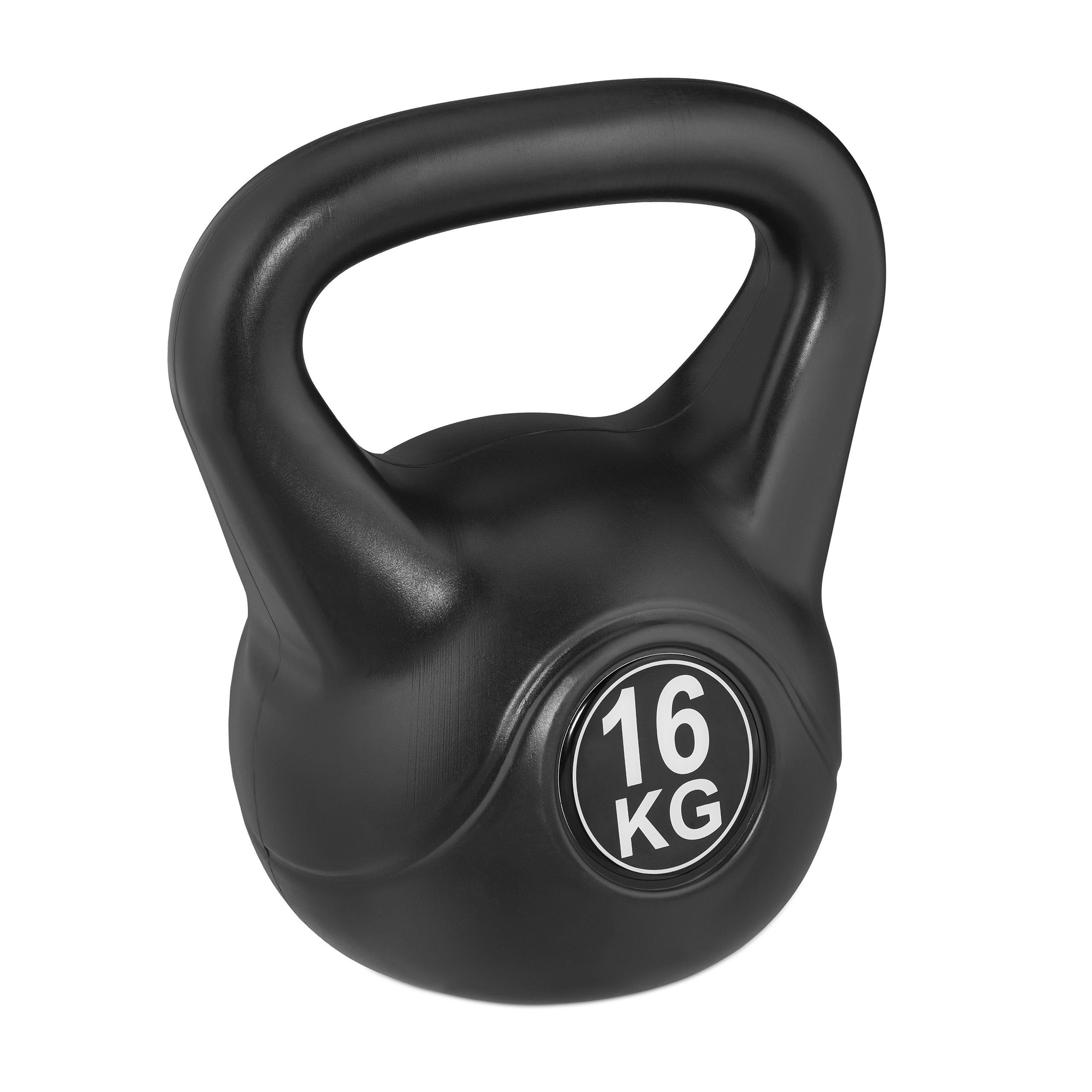 relaxdays Kettlebell Kugelhantel, 16kg