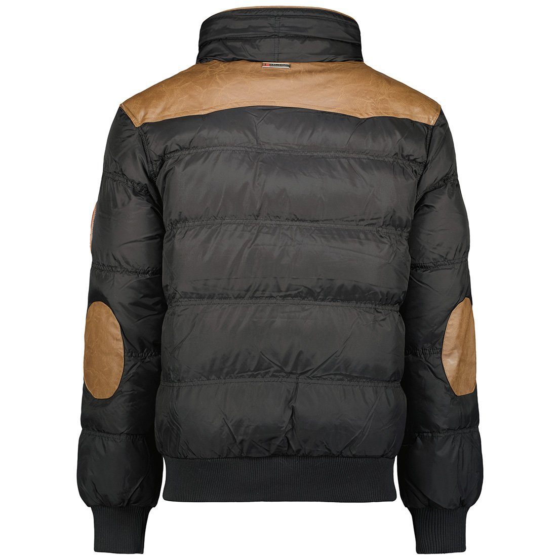 Outdoor Jacke brabramovitch Herren Schwarz Gefüttert Norway Geographical (1-St) Winterjacke