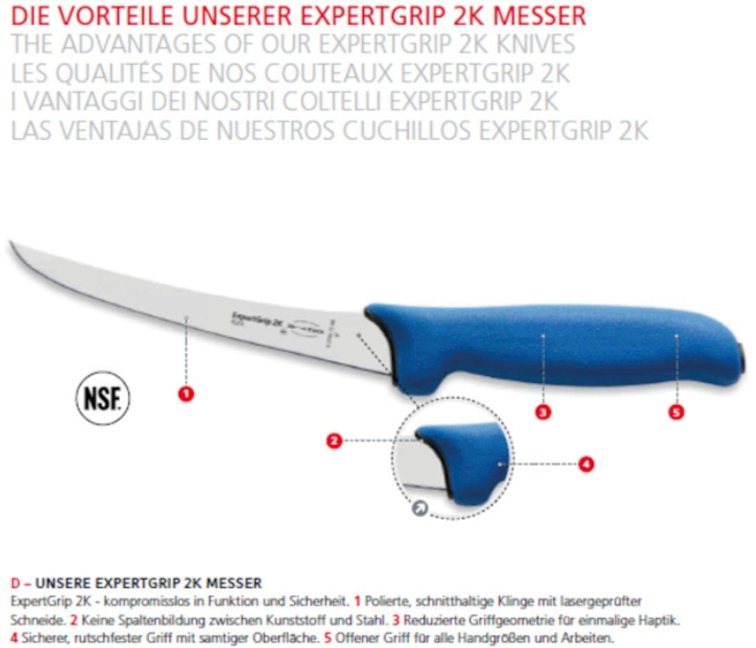 F. Expert DICK Ausbeinmesser cm Grip, 13 semi-flexibel,