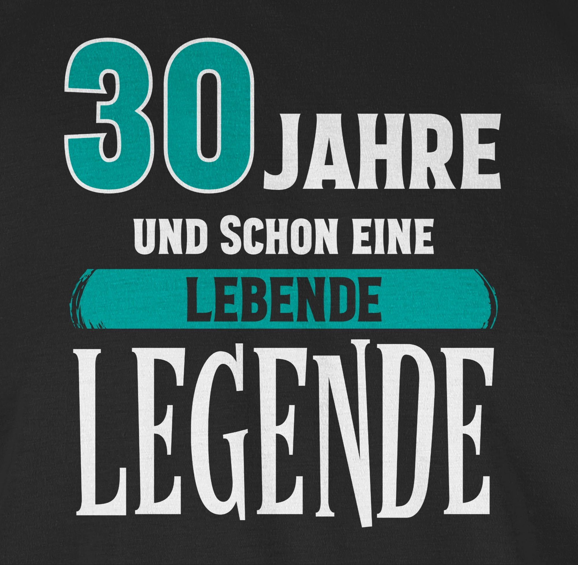 T-Shirt Schwarz Legende Geburtstag Geschenk Fun 1 Dreißigster Shirtracer 30.