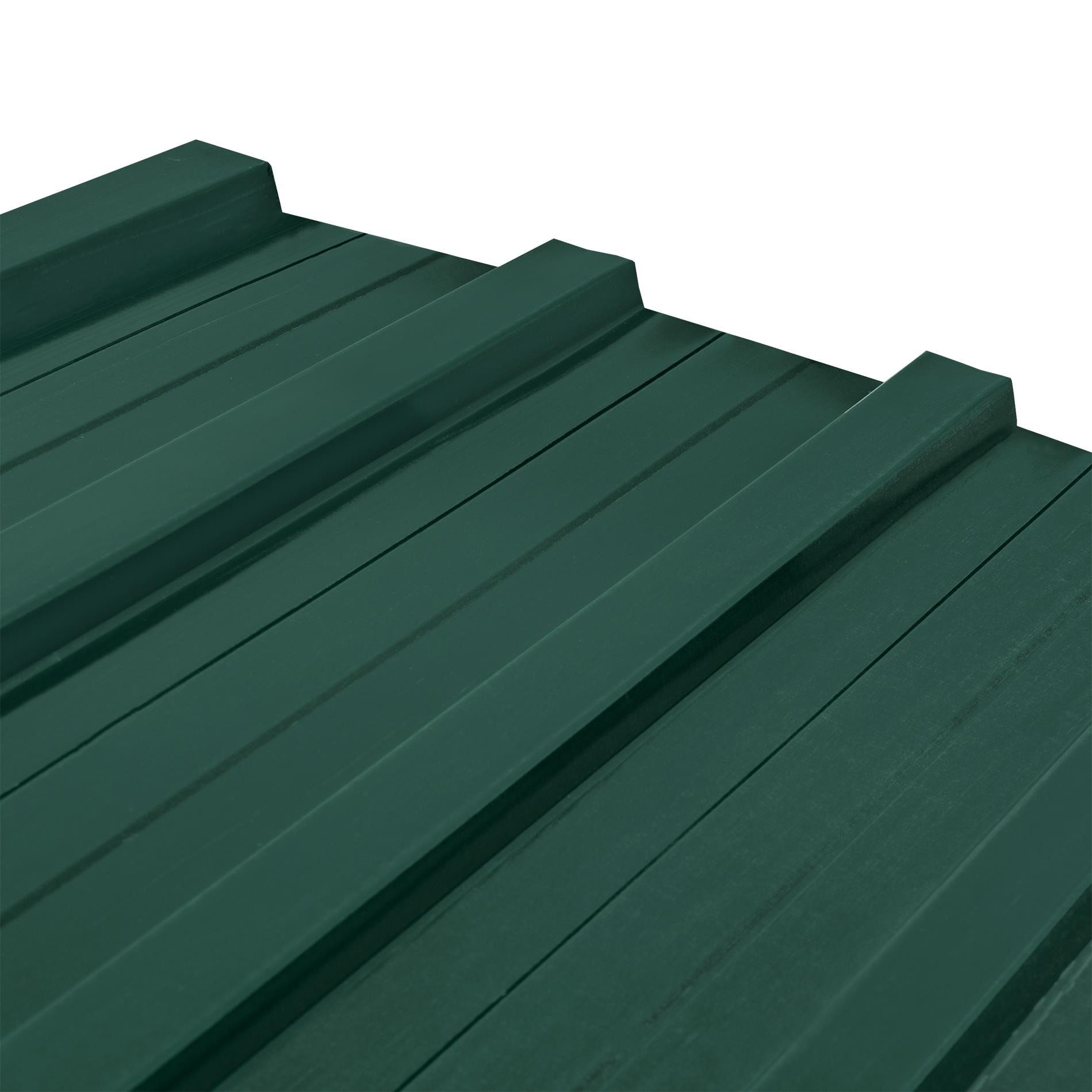 ESTEXO Trapezblech Profilblech grün 12 Stück Metallblech Dachblech Stahlblech Blech