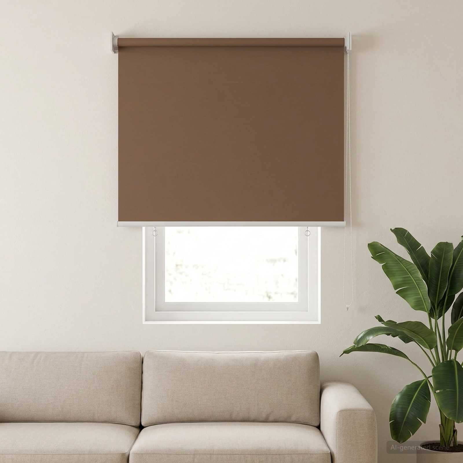Rollo Außen-Rollos mit UV-Schutz Taupe 65 x 140 cm (B x H) Polyester, vidaXL