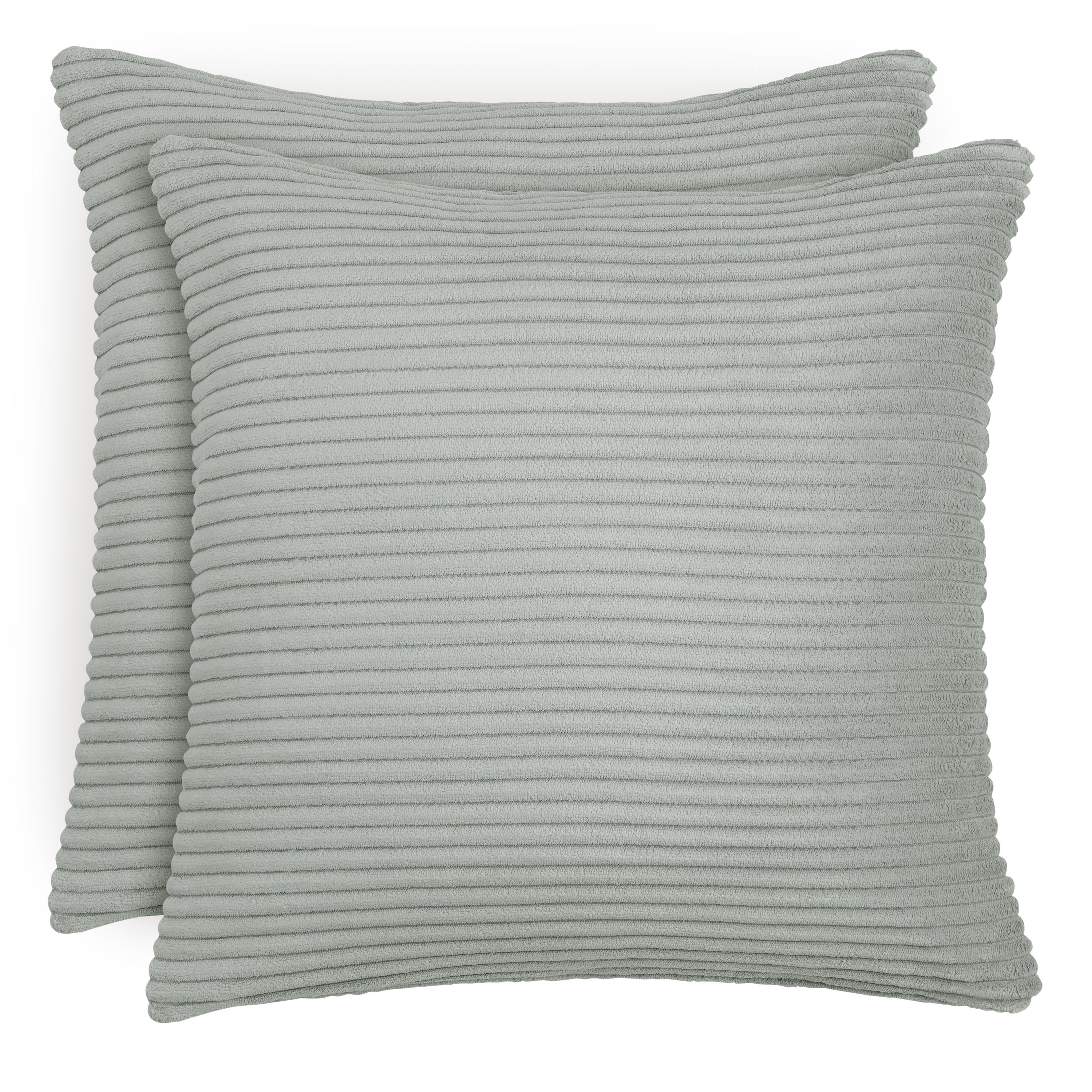 Blumtal Kissenhülle 2er Set Kissenbezug 40x40 cm– Kord Bezug, (2 Stück), we günstig online kaufen