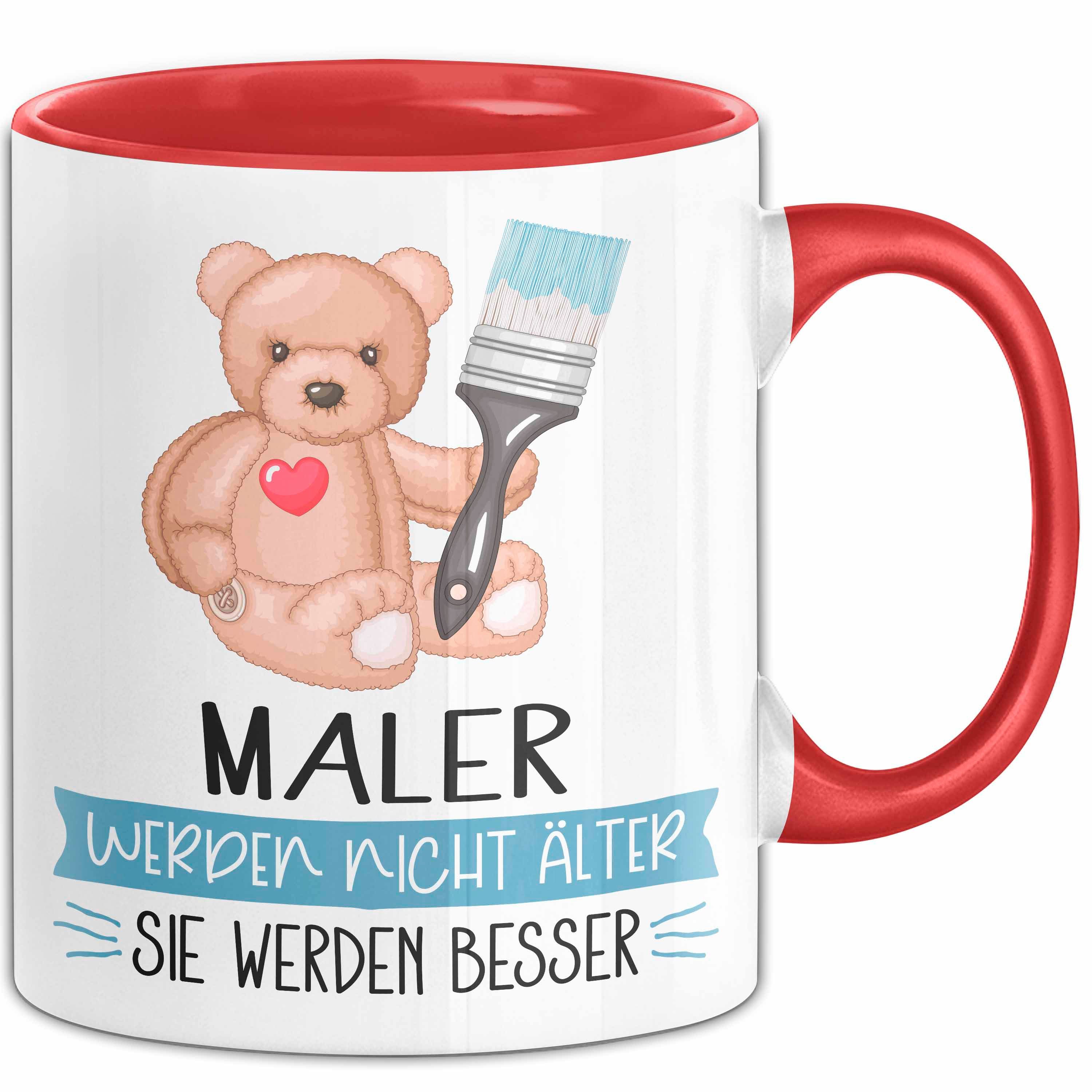 Trendation Tasse Maler Werden Nicht Älter Sie Werden Besser Malermeister Geschenk Tasse