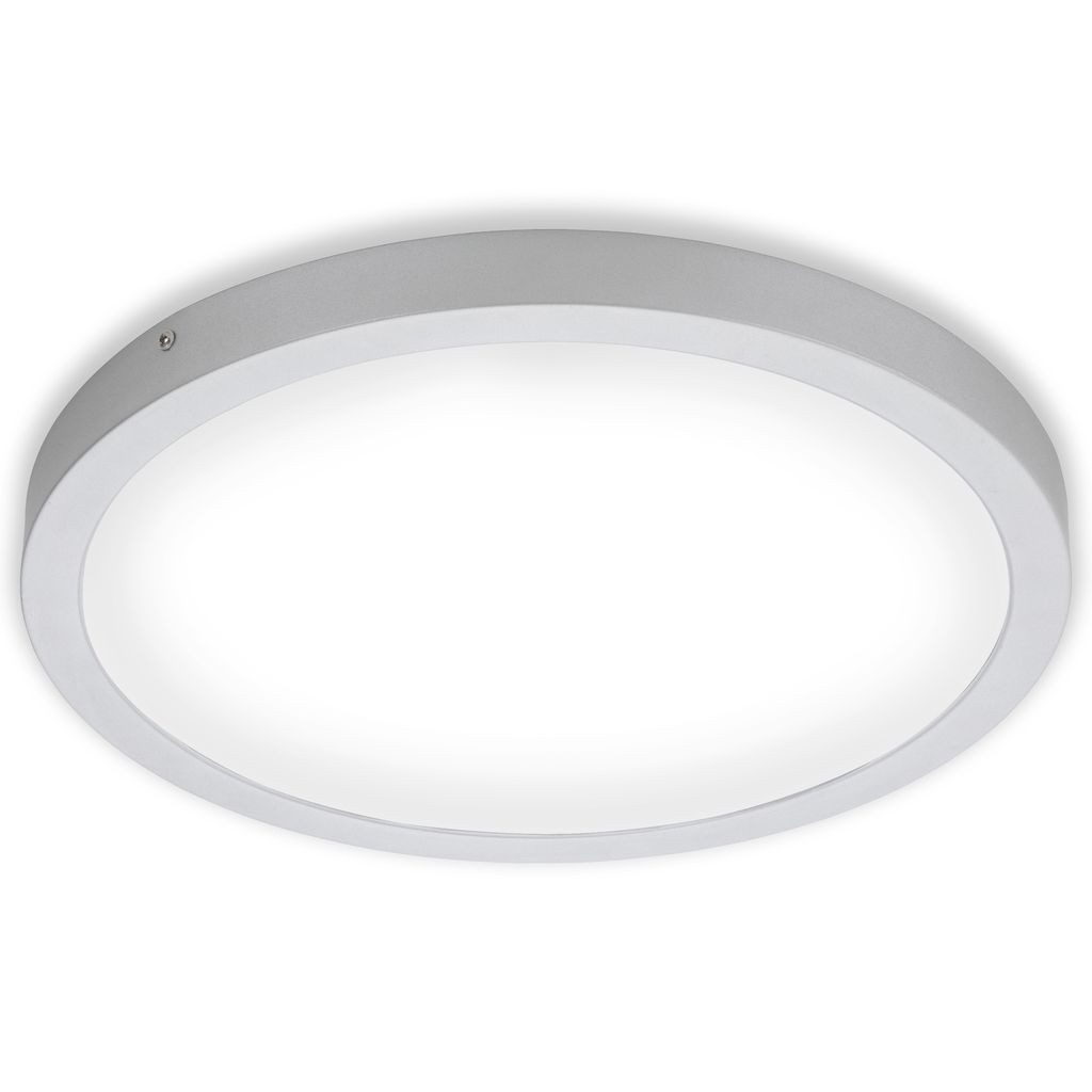 Briloner Leuchten LED Deckenleuchte 7143-414, LED fest integriert, 2700K - Extra-Warmweiß, Deckenlampe modern 24,5W 2.400lm 4000K IP20
