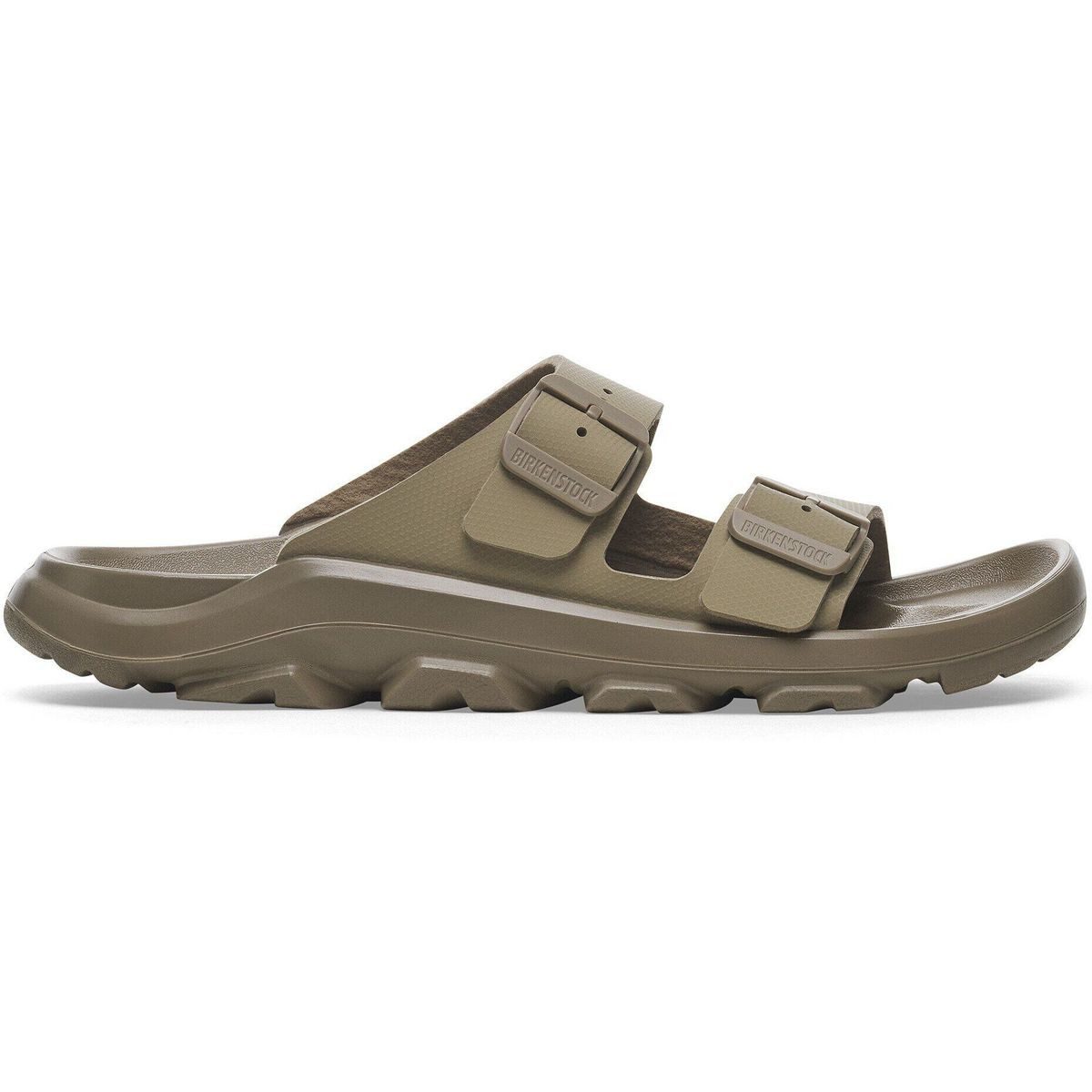 Birkenstock Mogami 2S Terra SB Birko-flor Apex F. Khaki Outdoorsandale Flexibel, langlebig und stilvoll: Diese Sandale bietet Komfort und