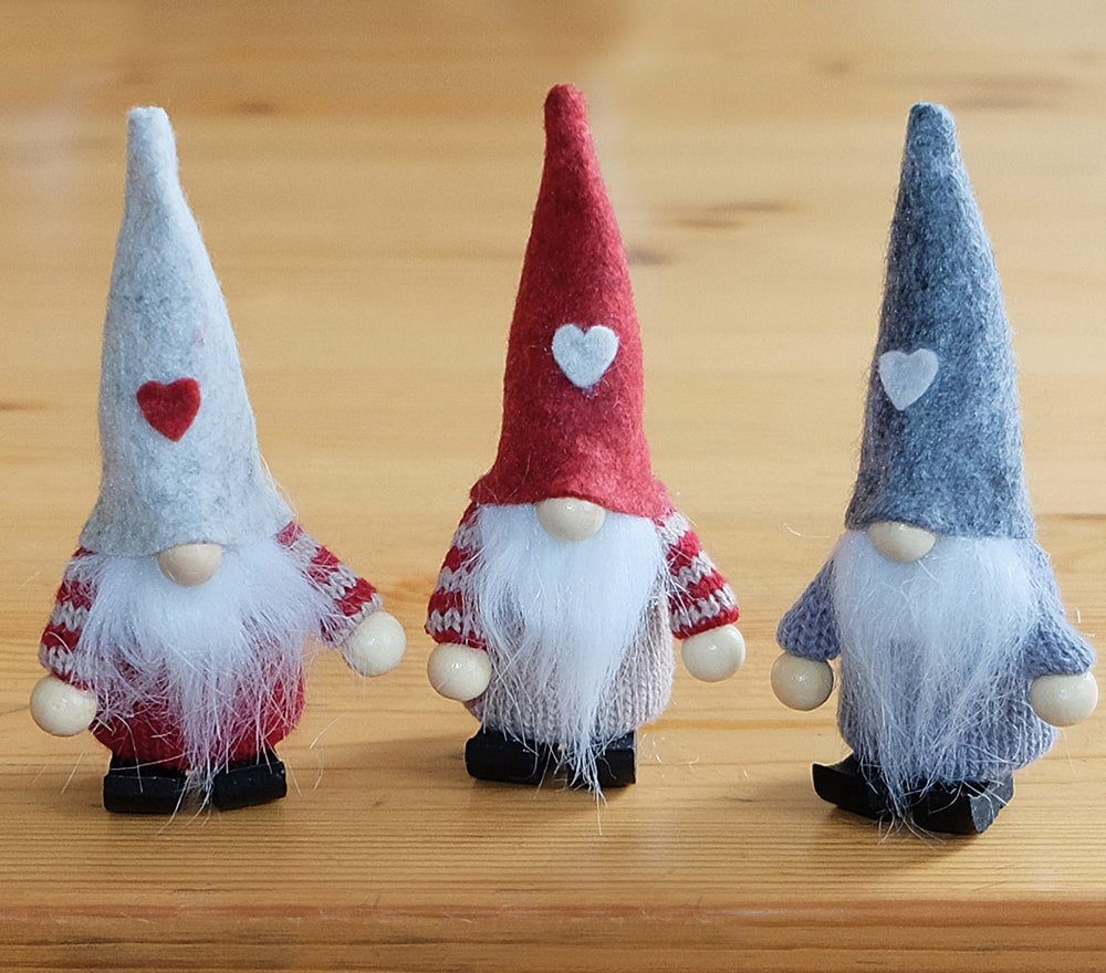 matches21 HOME & HOBBY Dekofigur Wichtel große Figuren 3er Set Weihnachten günstig online kaufen