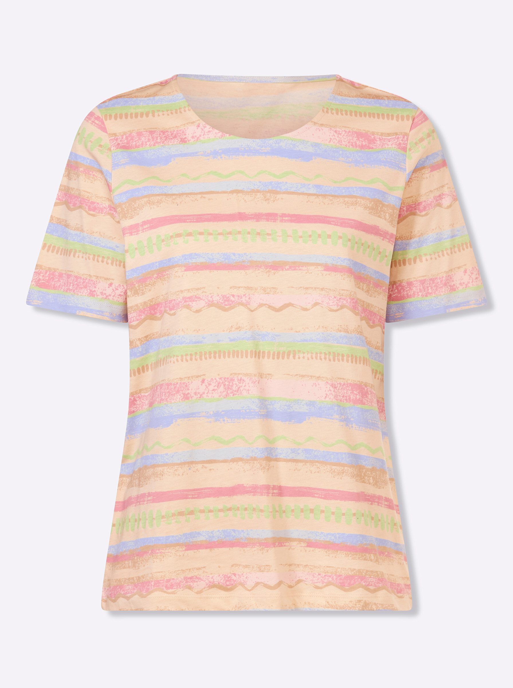 T-Shirt Rundhals-Shirt Kurzarm