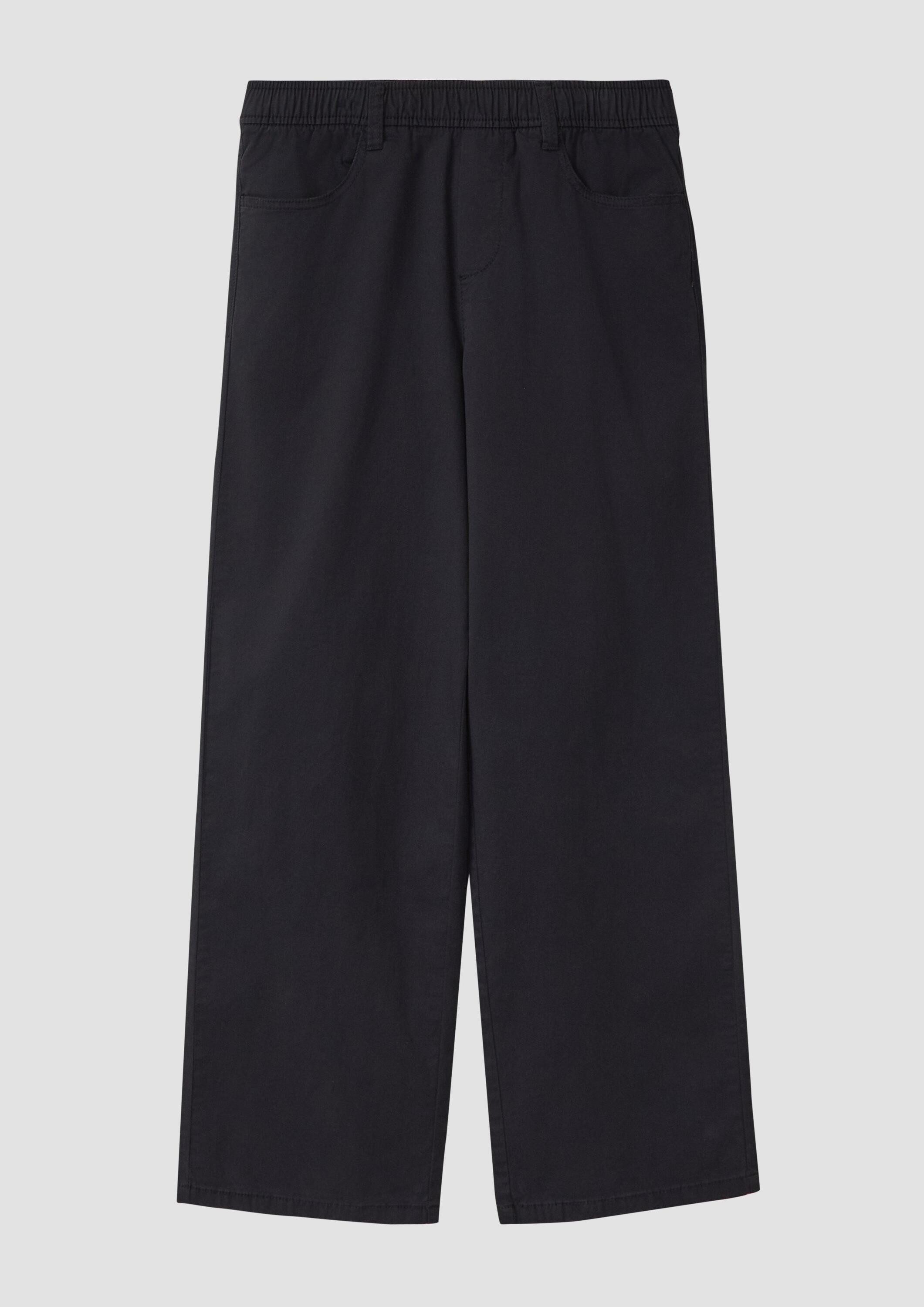 s.Oliver Chinos Hose BAGGY Baggy Pull-on / Relaxed Fit / Mid Rise / Wide Leg