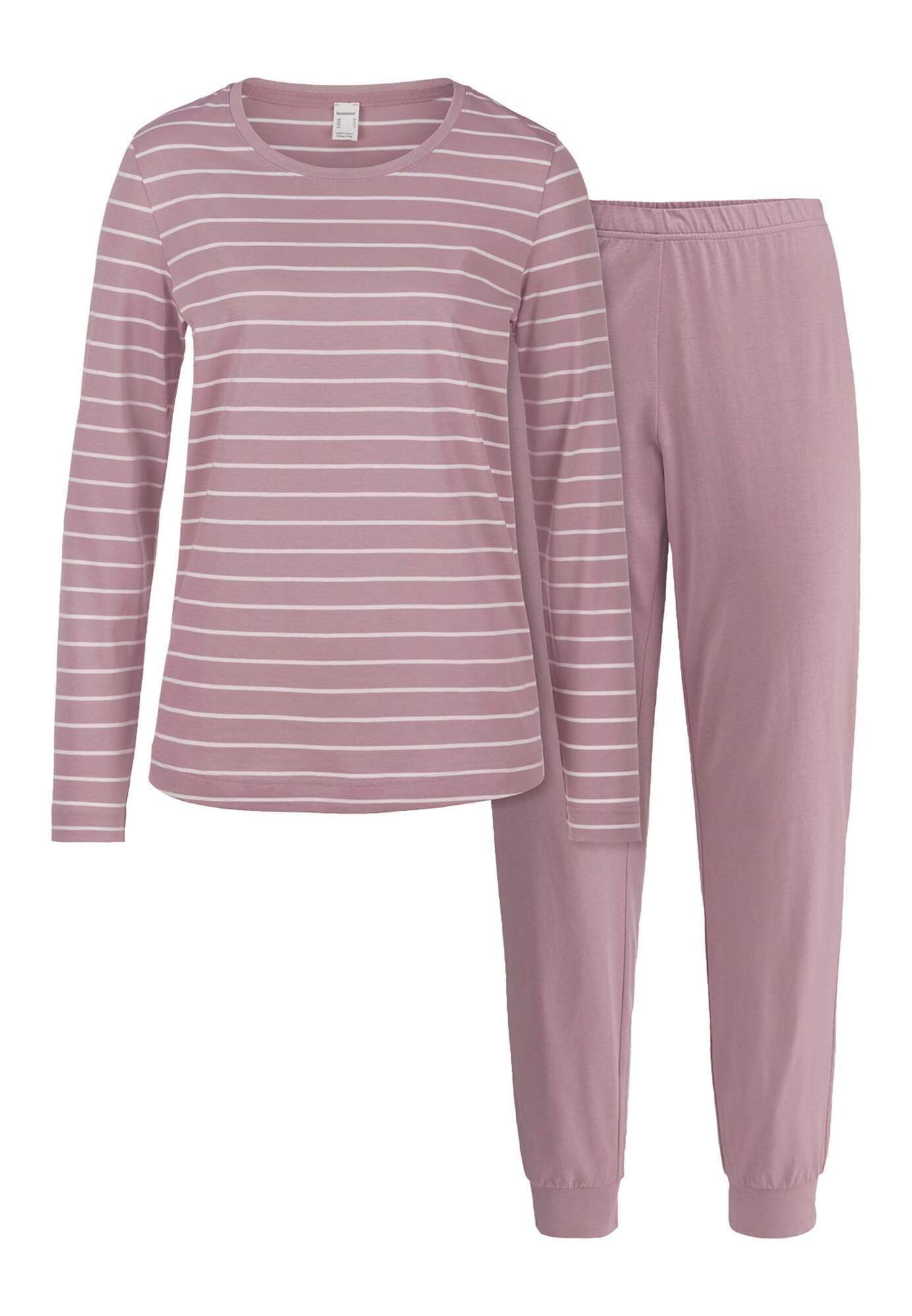 Hessnatur Pyjama PURE COTTON aus reiner Bio-Baumwolle (1 tlg)
