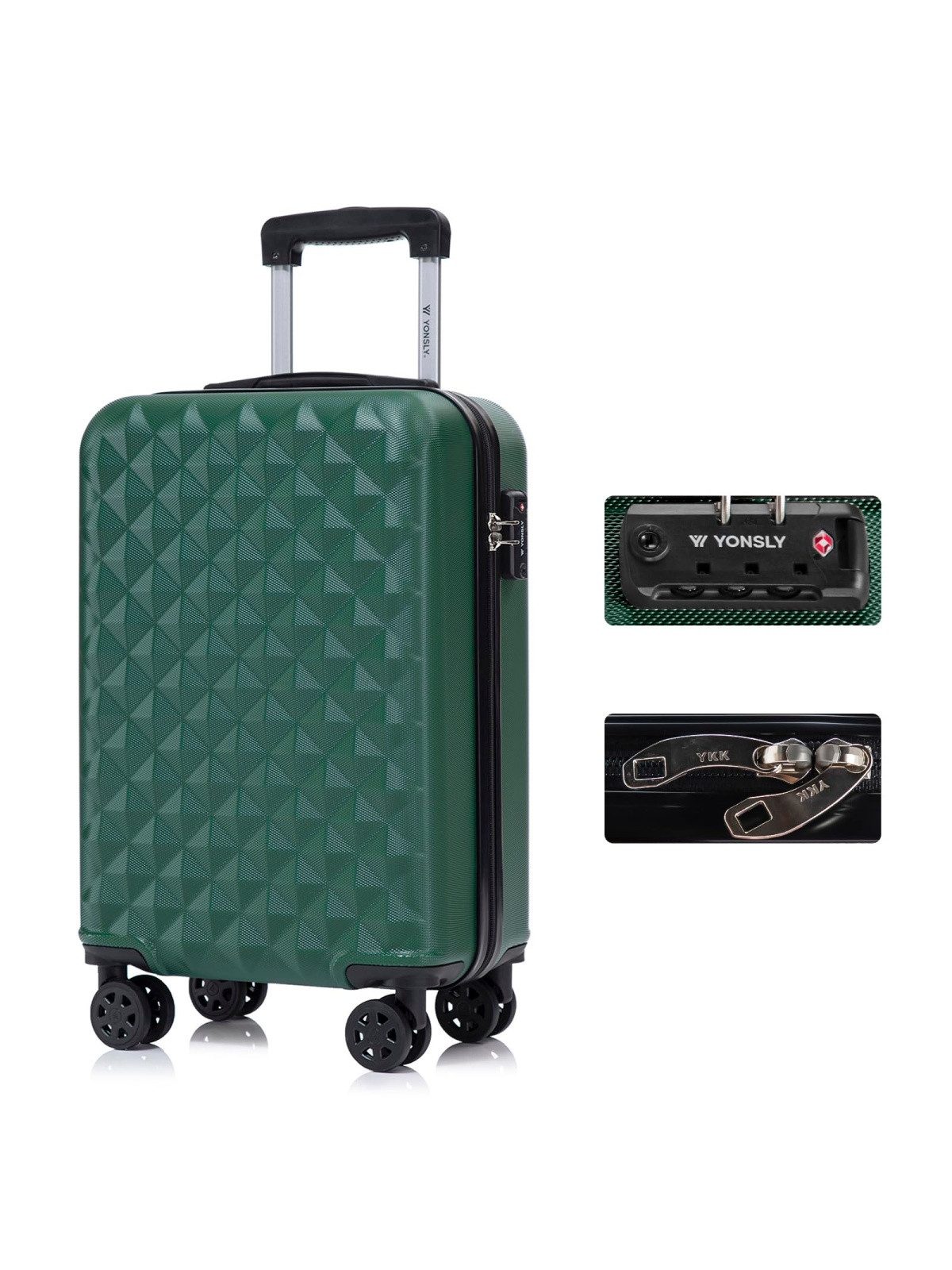 Hartschalen-Trolley Hartschalen-Trolley Reisekoffer Kabinenkoffer Rollkoffer aus ABS