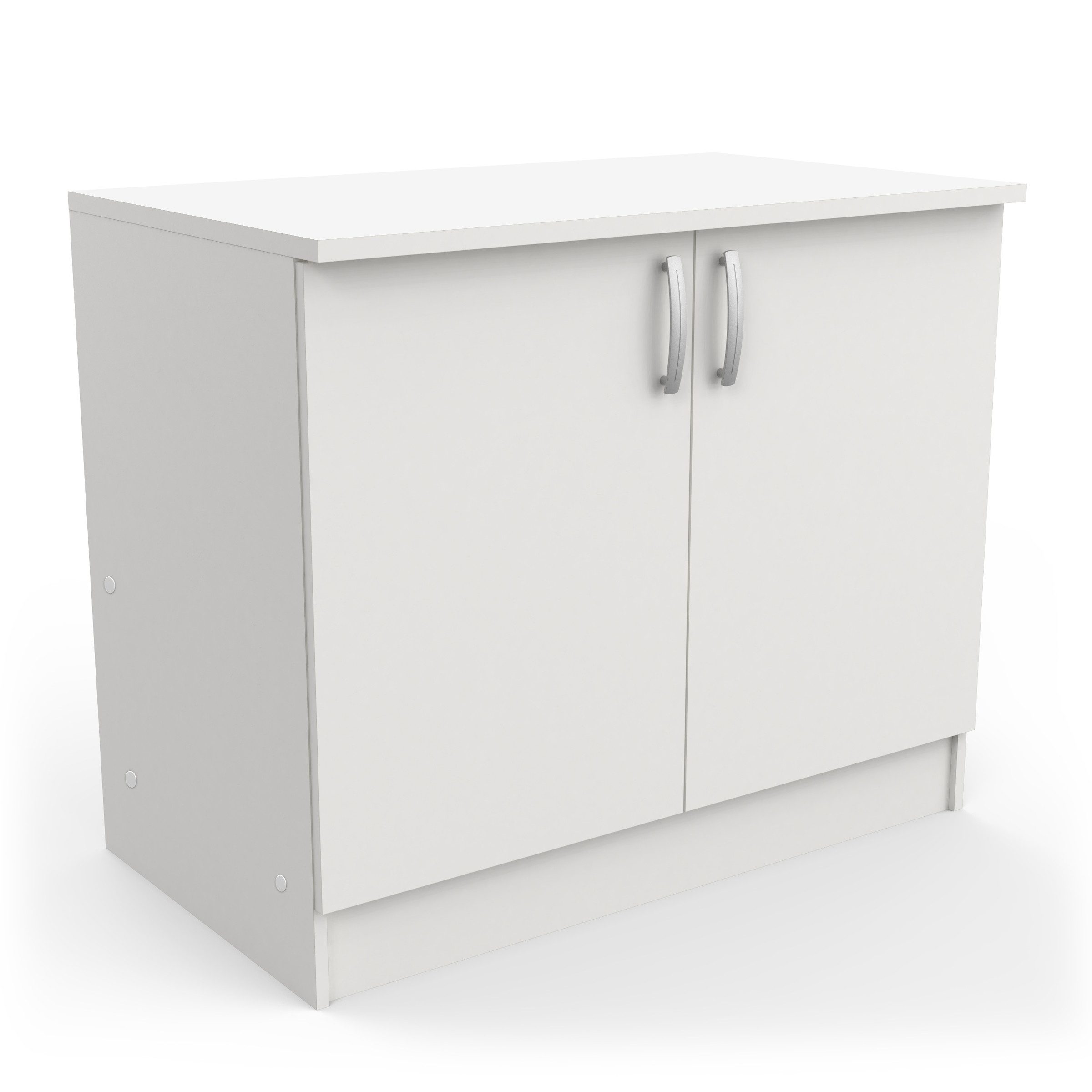 Produktbild von Küchenunterschrank Monza Ca. 120x86 Cm Weiß/Grau Online Kaufen ➤ Mömax