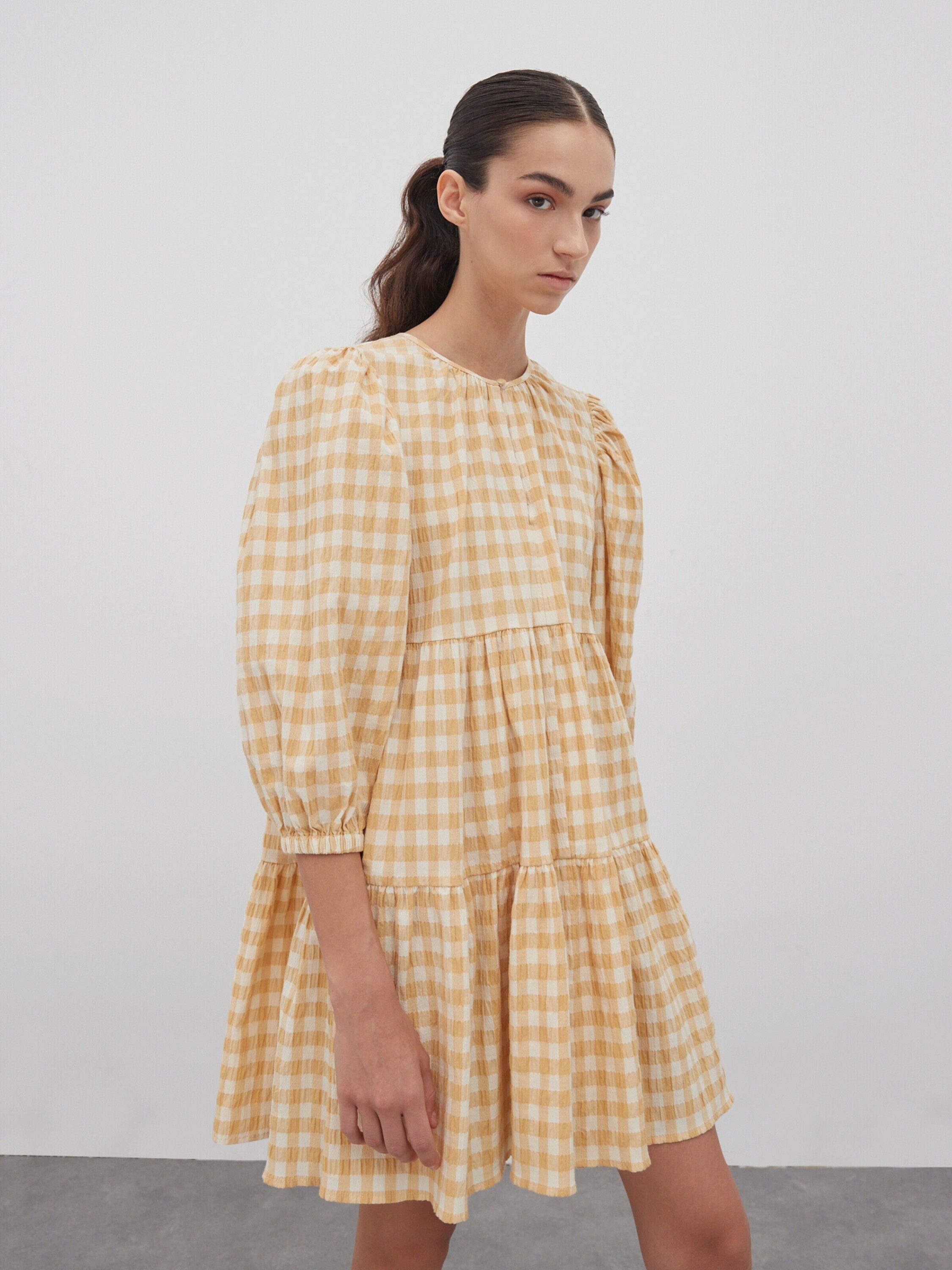 EDITED Sommerkleid Joanna (1-tlg) Drapiert/gerafft