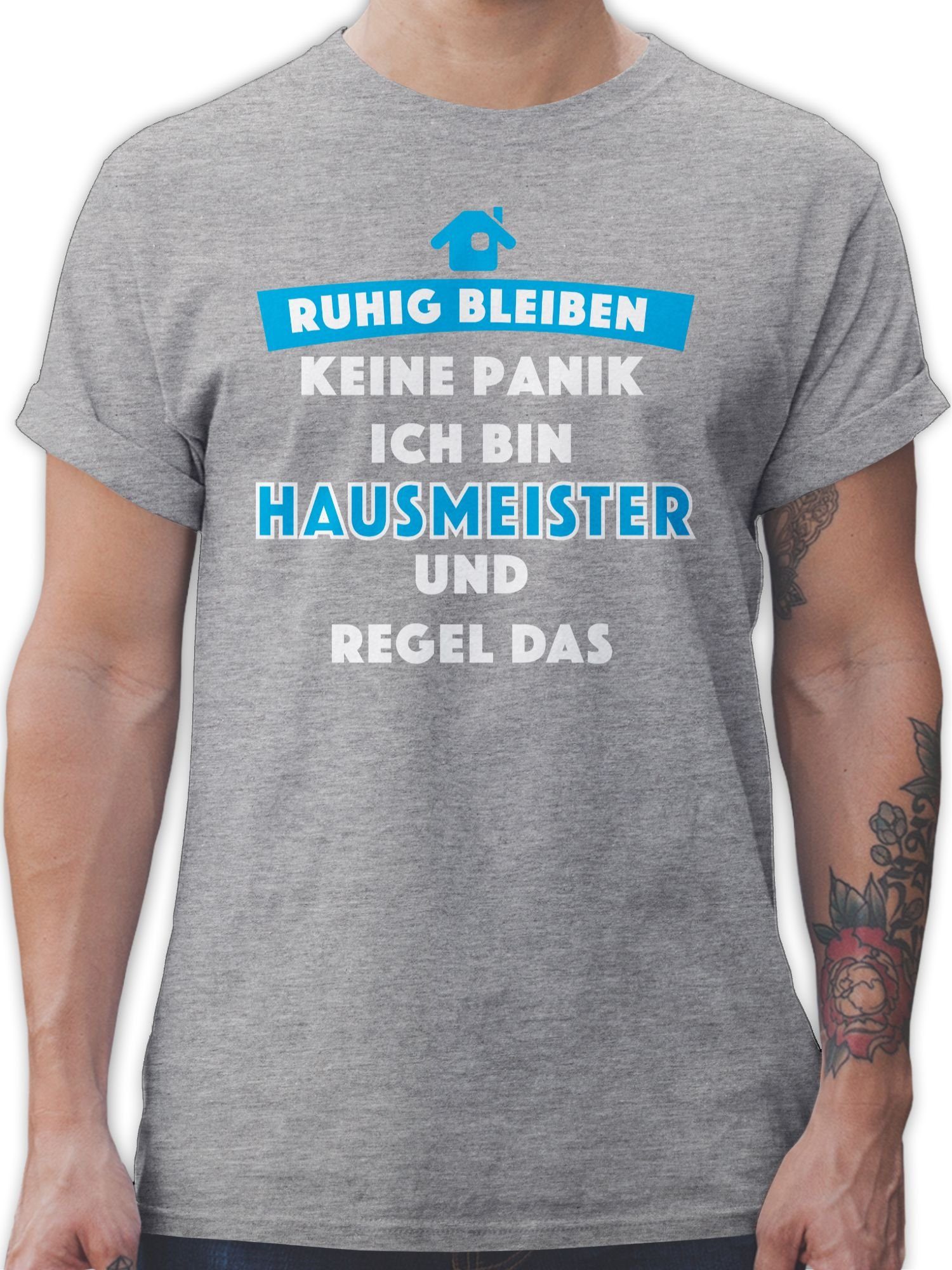 Shirtracer T-Shirt Ruhig bleiben Keine Panik günstig online kaufen