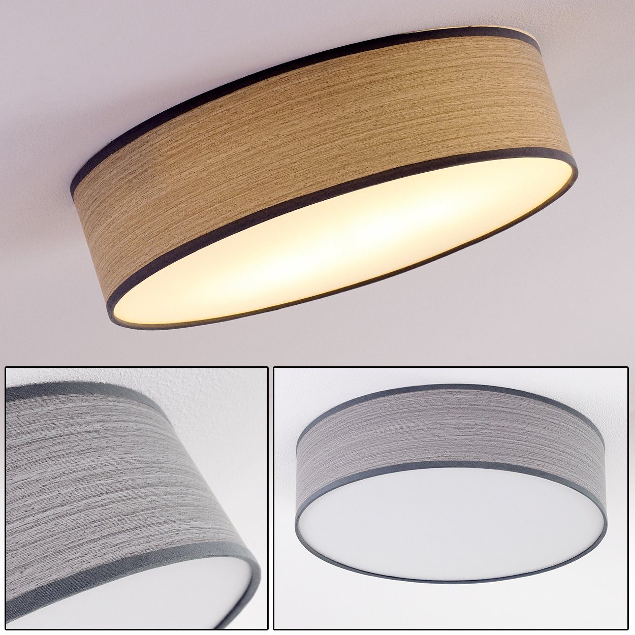 hofstein Deckenleuchte »Aggius« runde Deckenlampe aus günstig online kaufen