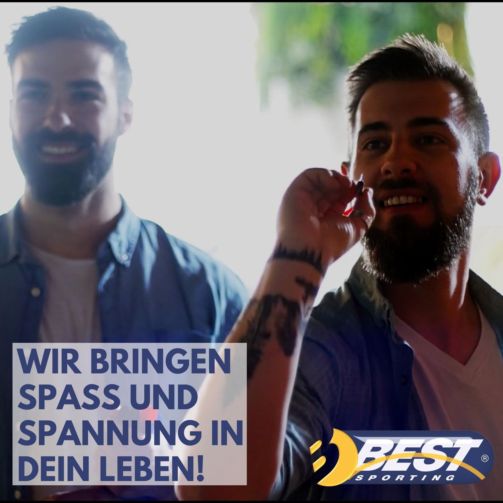 Best Sporting Dartpfeil Safety Dartpfeile, 3 Stück à 7 g, Hülse aus Messing, verschied. Farben