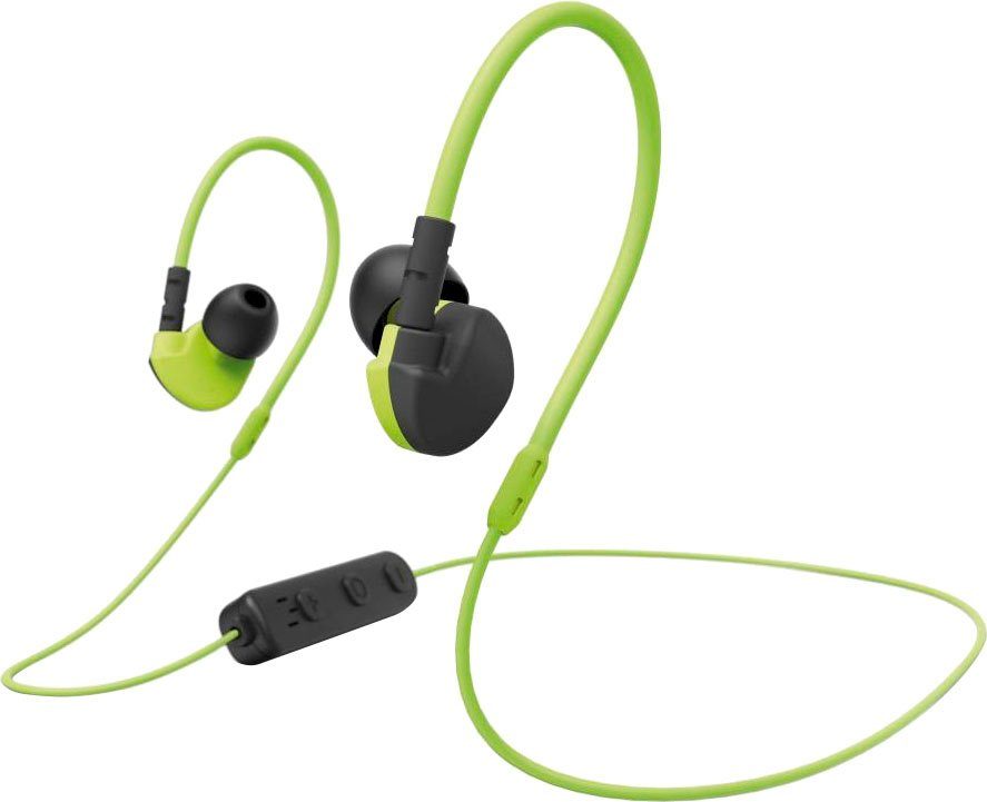 Hama »Bluetooth®-Sport-Kopfhörer "Active BT", In-Ear, Mikrofon Inkl.  Ohrbügel Gelb/Schwarz« Bluetooth-Kopfhörer online kaufen | OTTO