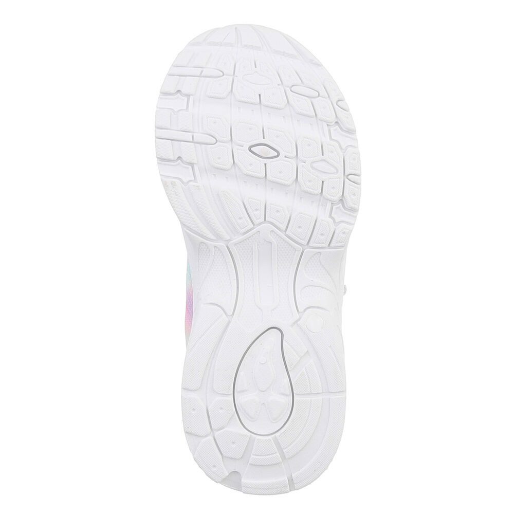 Ital-Design Leichte Kinderschuhe mit Klettverschluss für Freizeit und Sport Sneaker (89545293) Flach Freizeitschuhe in Rosa – Bild 3 von 5