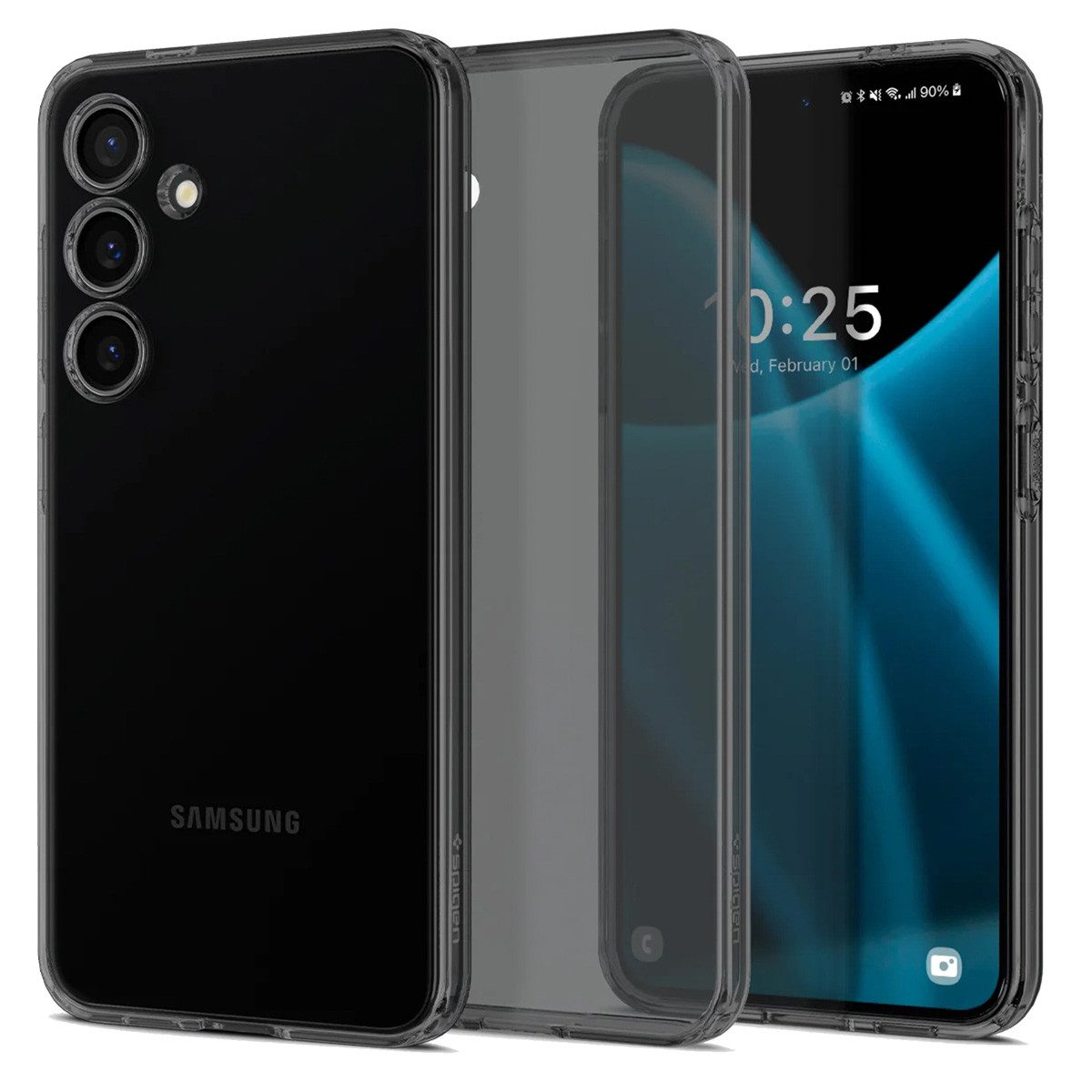 Spigen Backcover Spigen Liquid Crystal Case für das Samsung Galaxy S24 - Space Crystal