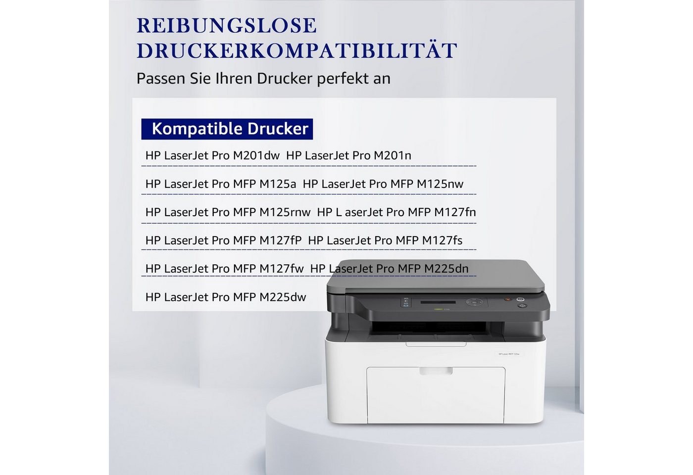 Thumbnail - MOOHO Tonerkartusche für HP 283A CF283A 83A CF283 2-St M201dw M201n M225dw, (2-St)