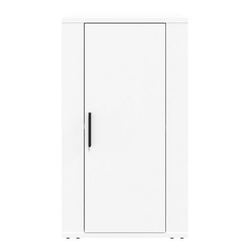 vidaXL Sideboard Sideboard Weiß 40x33x70 cm Spanplatte Kommode Türen