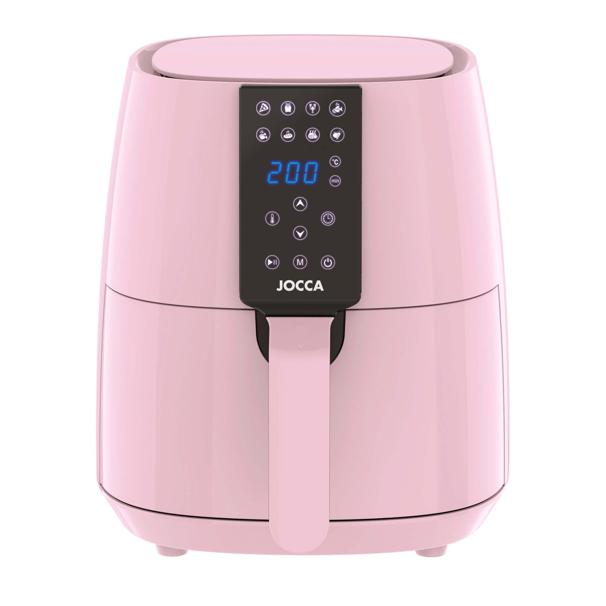 Jocca Heißluftfritteuse 2326P, 1450 W, Heißlufttechnologie,LED-Touchscreen,8 Automatikprogramme