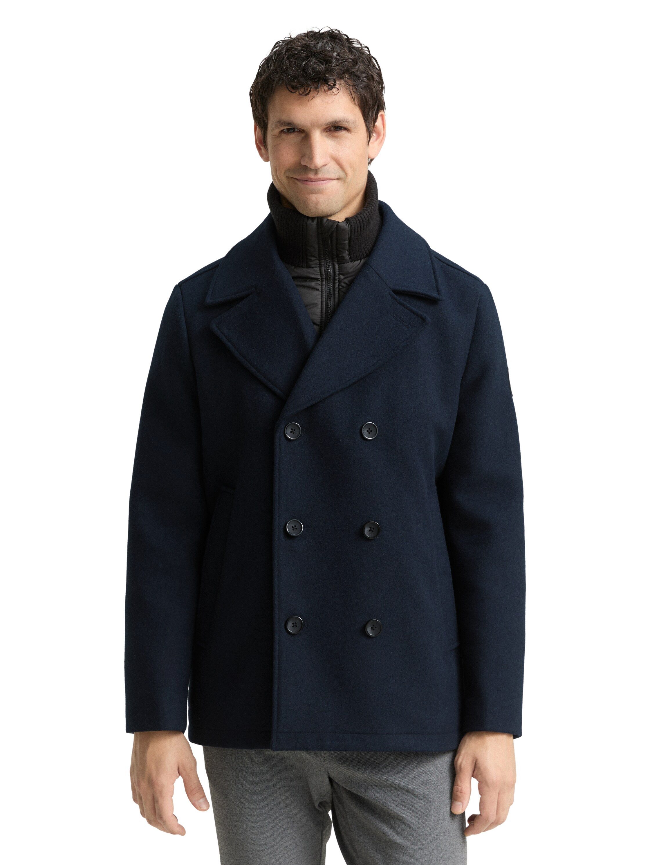 TOM TAILOR Wolljacke mit abnehmbarer Innenjacke günstig online kaufen