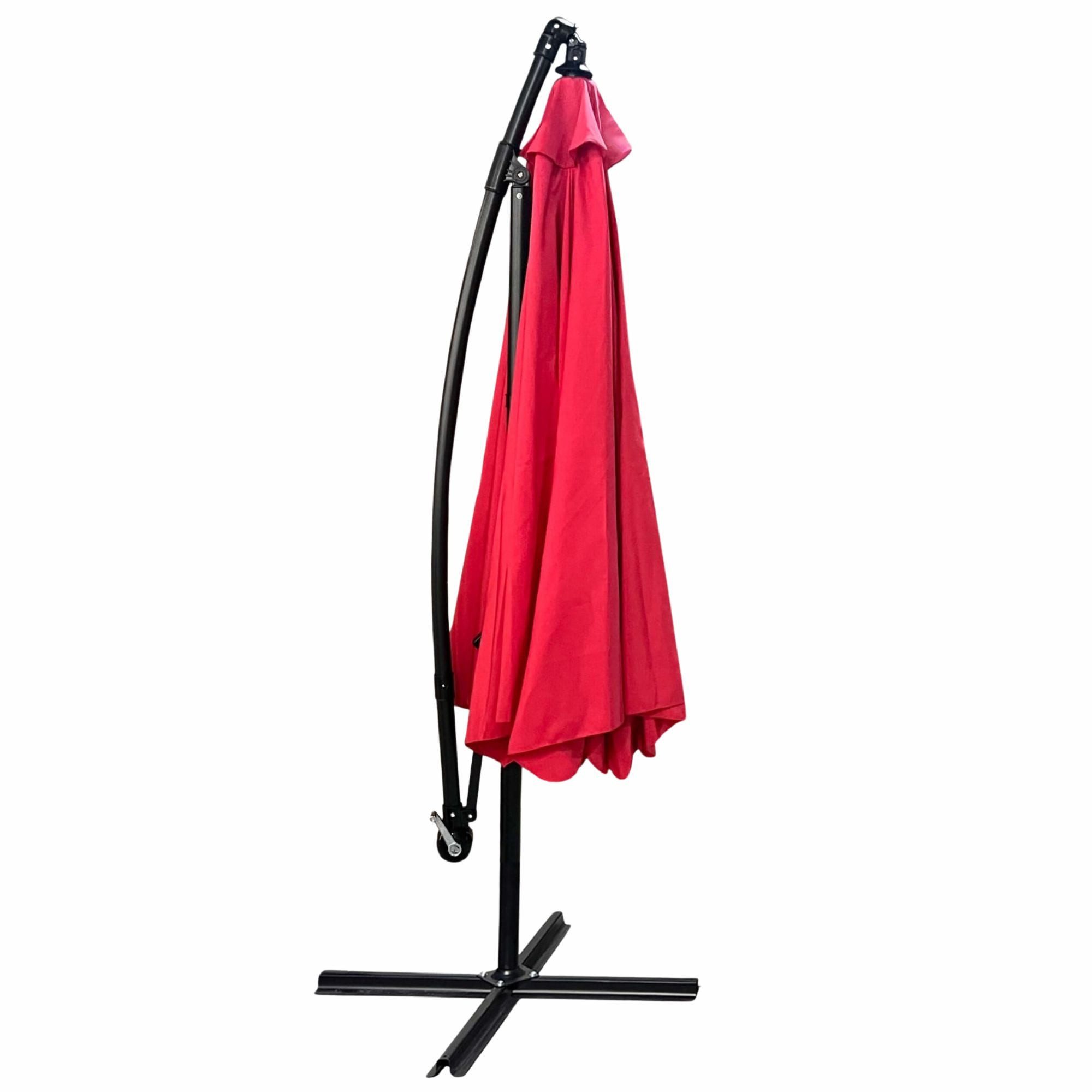 Raumhirsch Furniture Sonnensegel Ampelschirm, Gartenschirm mit UV-Schutz, Sonnenschirm, (pflegeleicht & langlebig), (verschiedene Farben - Maße: 300x300cm)