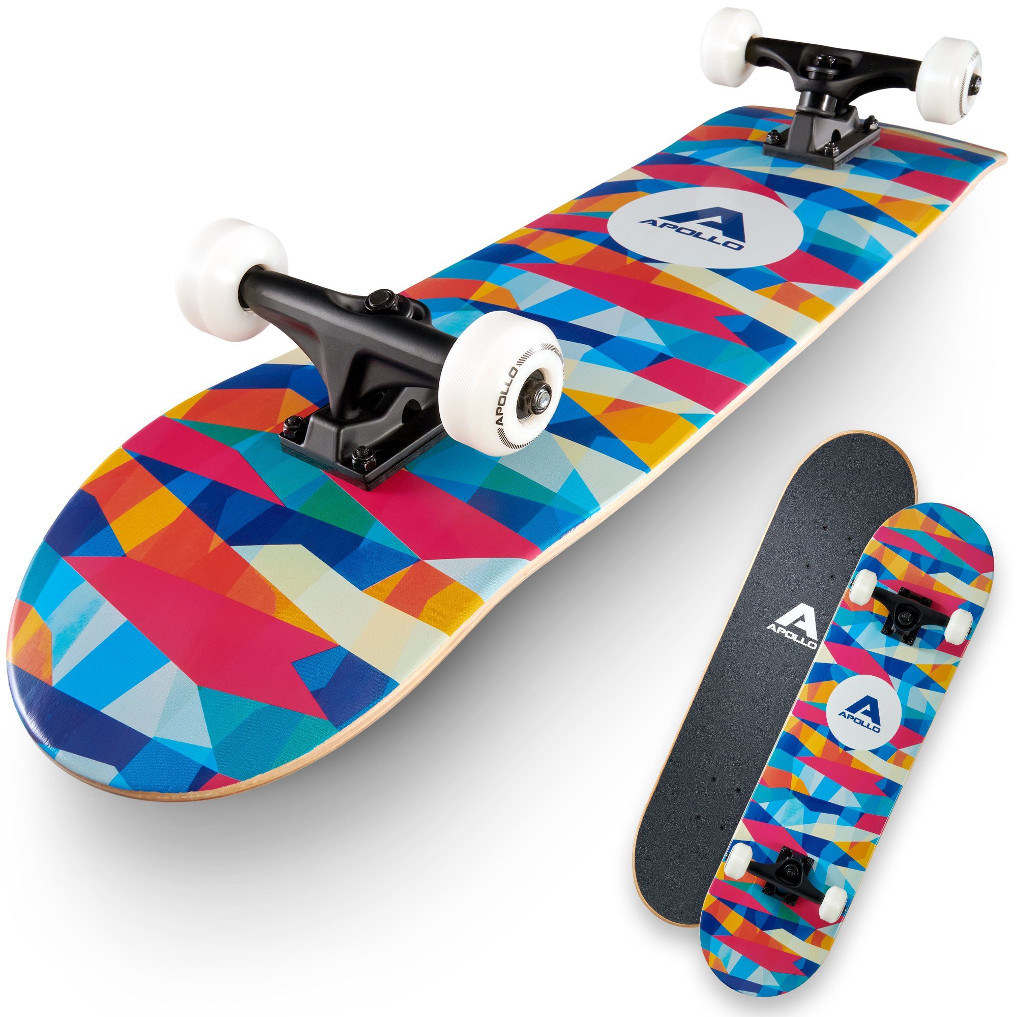 Apollo Skateboard »Skateboard Kinder und Erwachsene Mosaik Board«, Kinder  Skateboard ab 6 Jahre online kaufen | OTTO