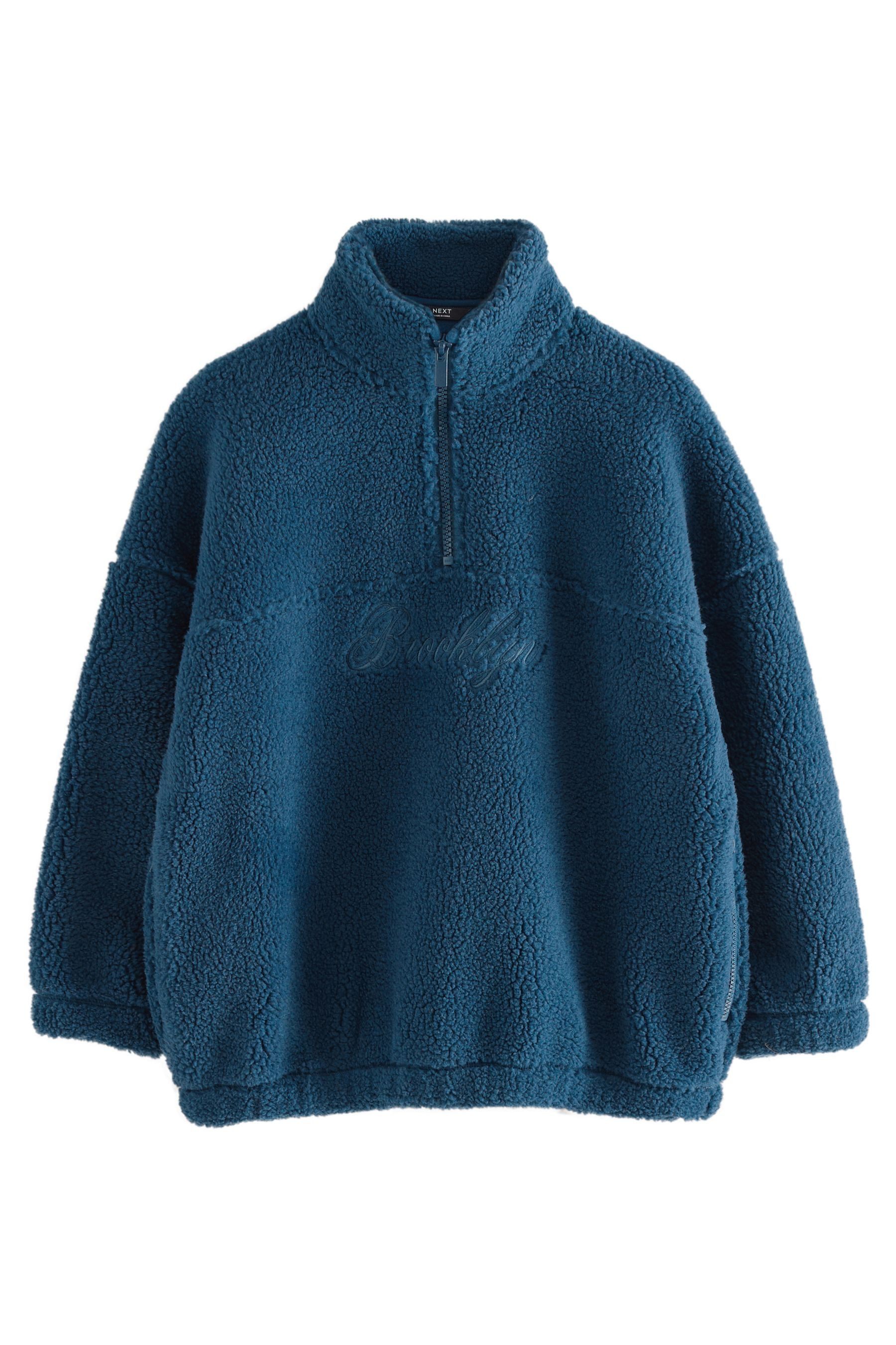 Fleecejacke Fleece mit Trichterkragen