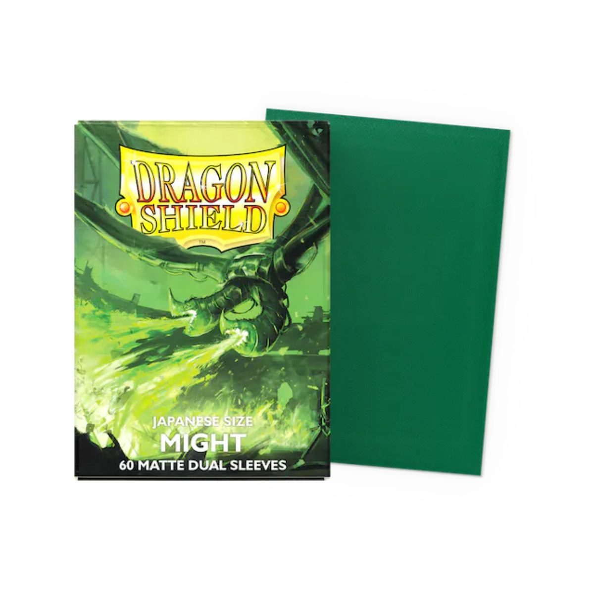 Dragon Shield Sammelkarte Japanese Size Matte Dual Sleeves (60), Might