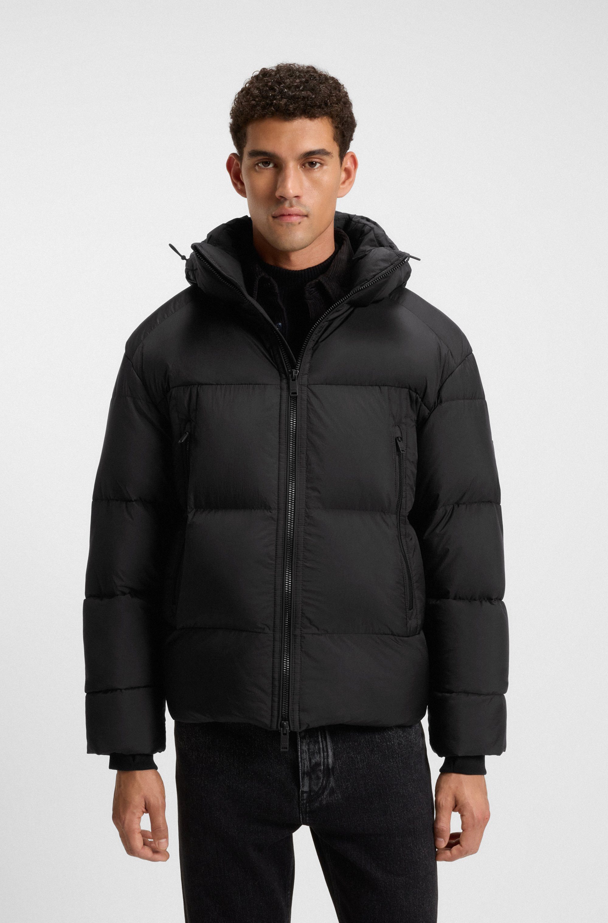 BOSS ORANGE Steppjacke Orbok Stehkragen, Oversized günstig online kaufen