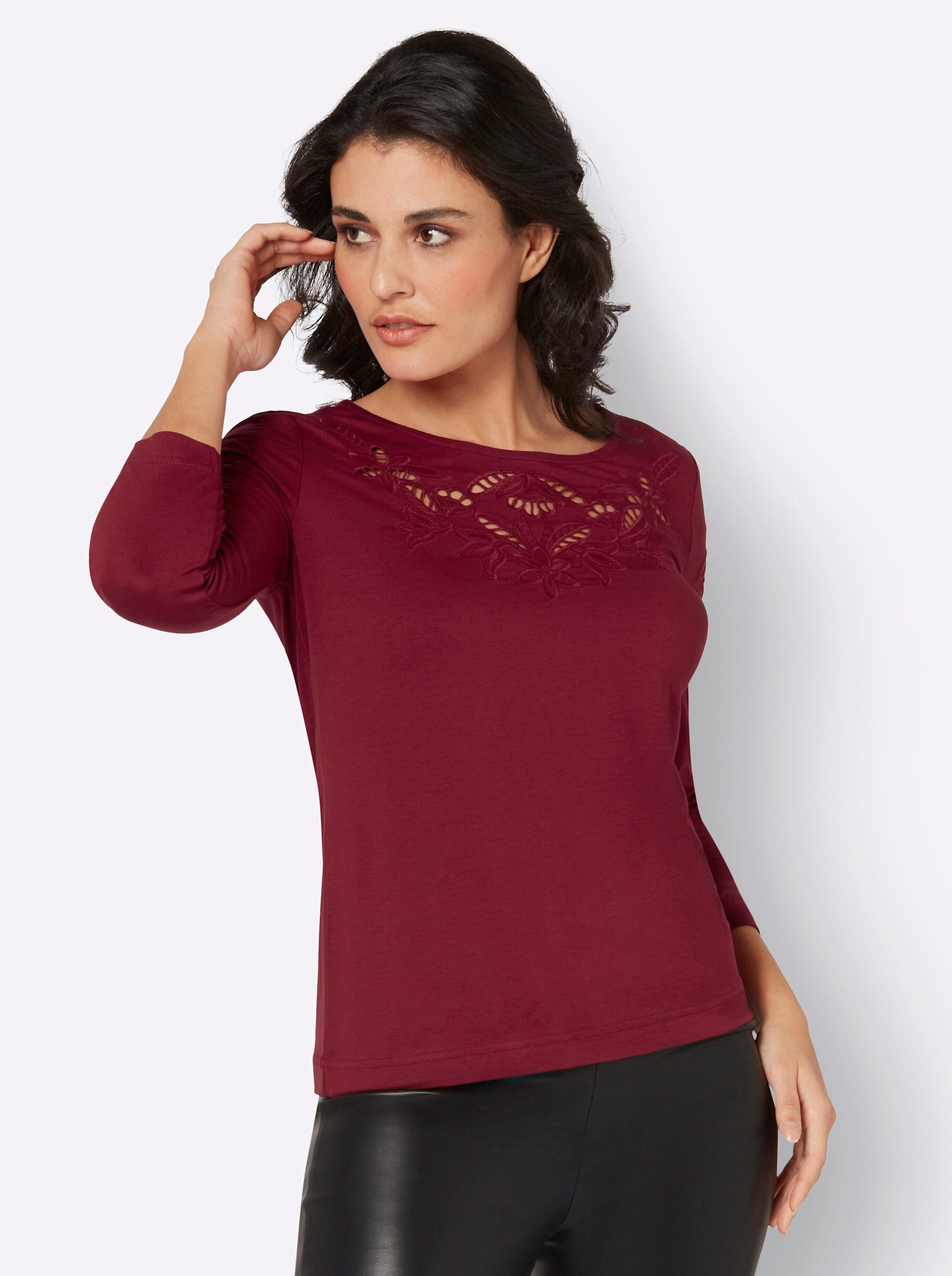 creation L T-Shirt Rundhalsshirt . günstig online kaufen