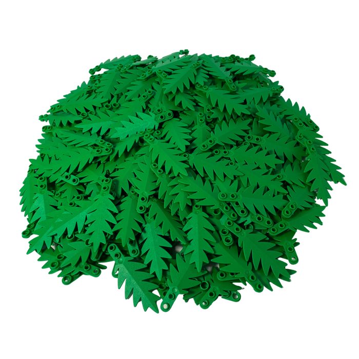 LEGO® Spielbausteine LEGO® 8x3 Palmenblätter Grün - 10 Stück - Green leafs 6148 (Creativ-Set 10 St) Made in Europe