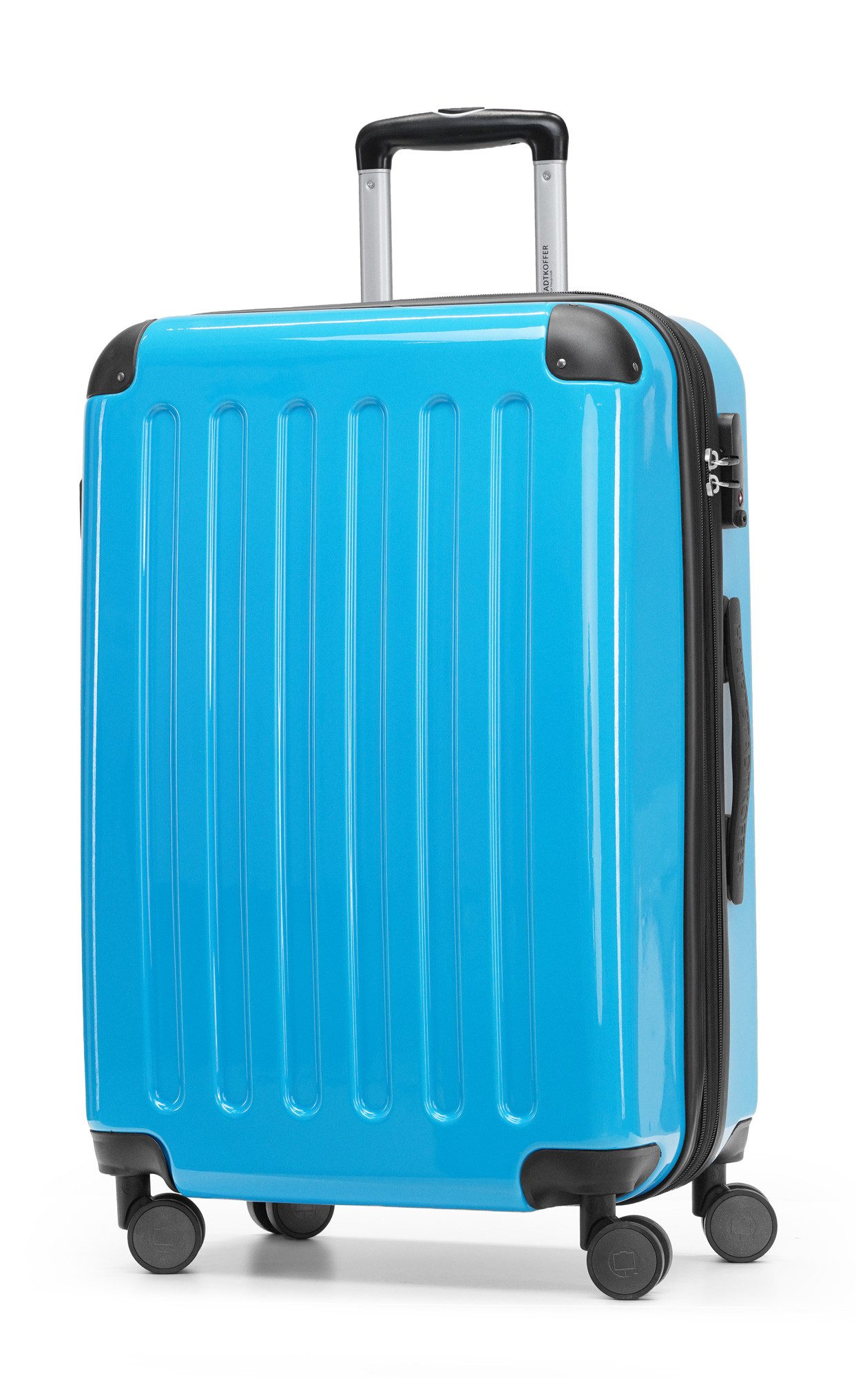 Hauptstadtkoffer Koffer Alex, 4 Rollen, Mittelgroßer Koffer Trolley, TSA, 65 cm, 74L
